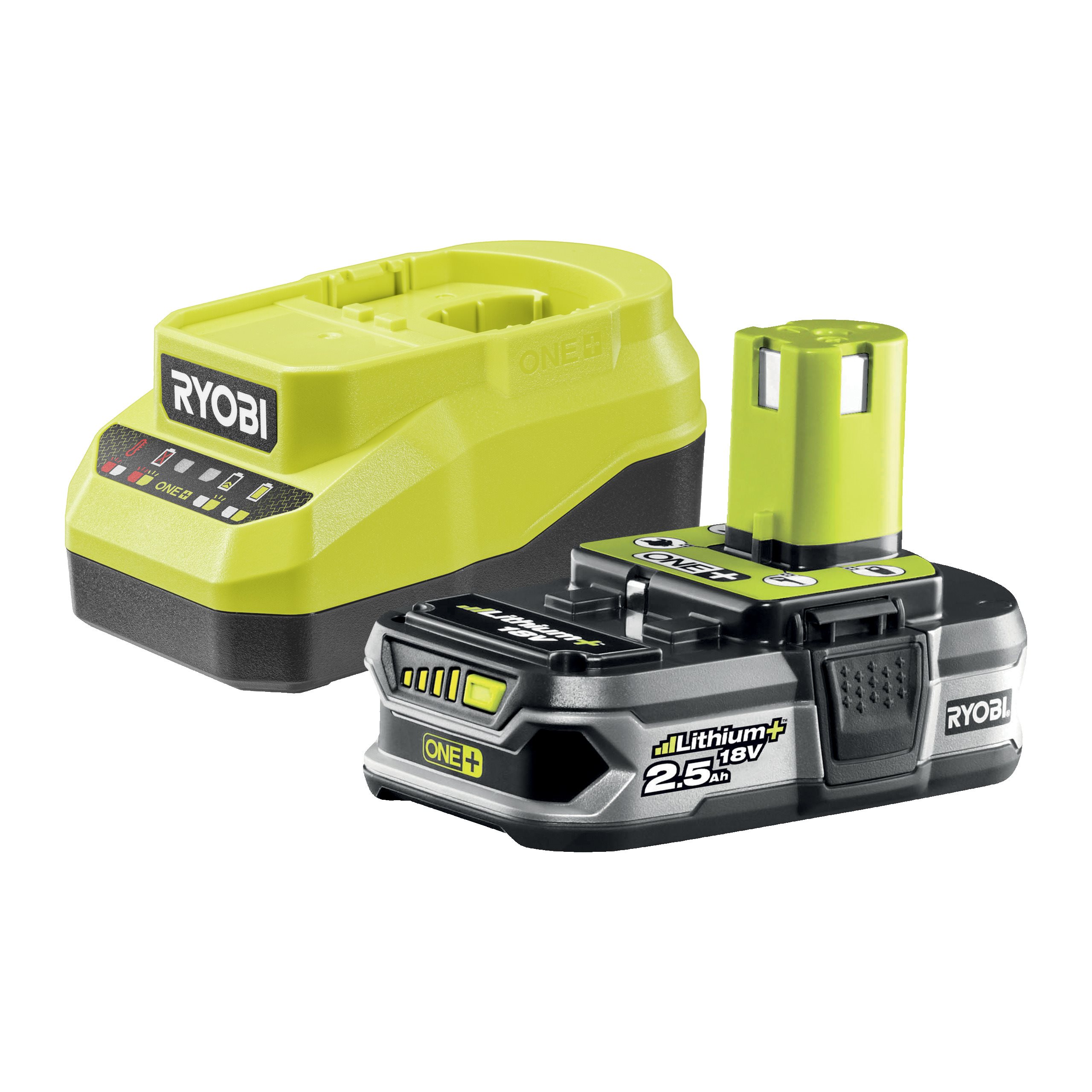 Pack chargeur 2 + 1 Batterie Lithium+ 18V ONE+™ – 2 5 Ah