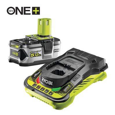 1x5.0Ah Lithium+ battery and charger