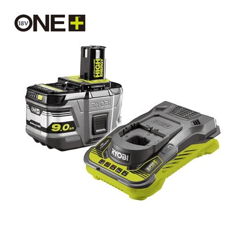 Pack chargeur ultra rapide 5,0 A + 1 Batterie Lithium+ 18V ONE+™ – 9,0 Ah HIGH ENERGY_hero