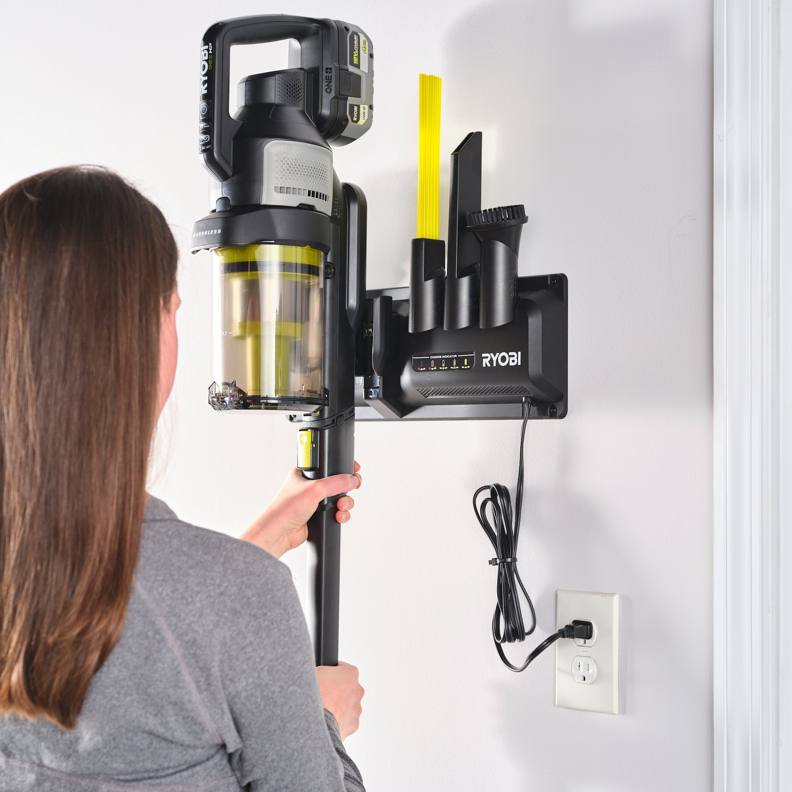 Ugello Aspirapolvere Ryobi Ugello Largo Di Ricambio Per Aspirapolvere Senza Fili Ryobi One 18V (Compatibile Con P714/P714K) Mini Aspirapolvere Senza Fili - Foto 8