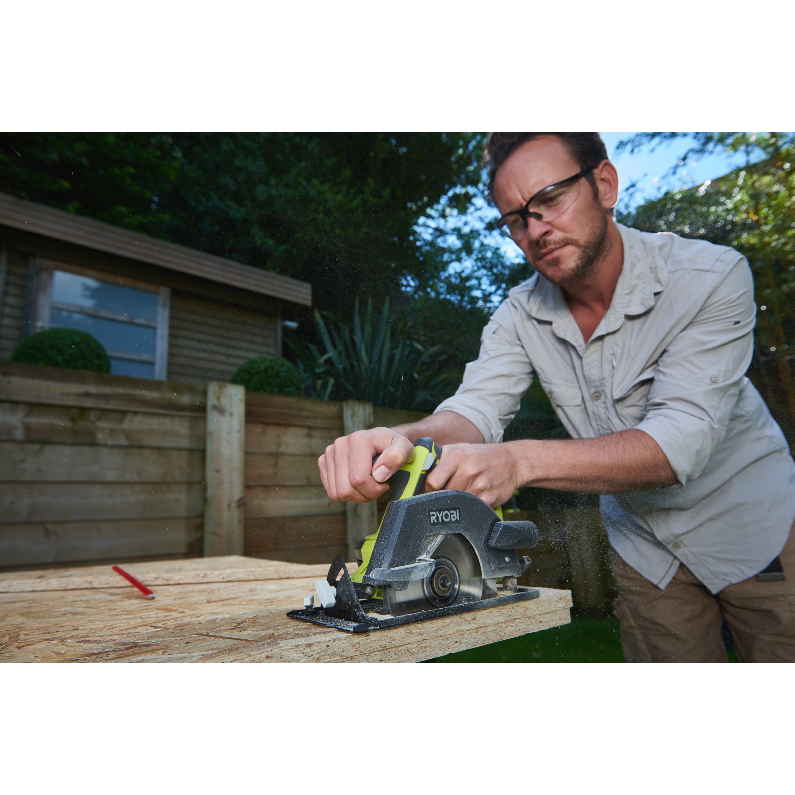 Ryobi 18v one+ drill and circular saw kit with 2.0 ah battery and charger discount