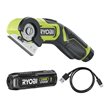 Nóż do cięcia 4V USB Lithium z akumulatorem 2.0Ah i kablem do ładowania_snippet_video_1