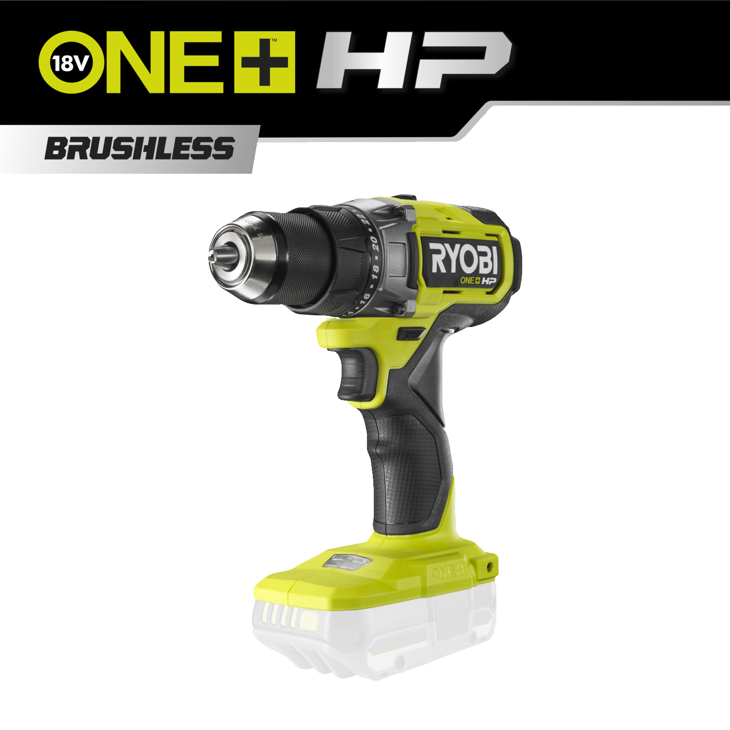 Cordless Drill Driver Brushless Performance Drill RYOBI 18V ONE RDD18X 0
