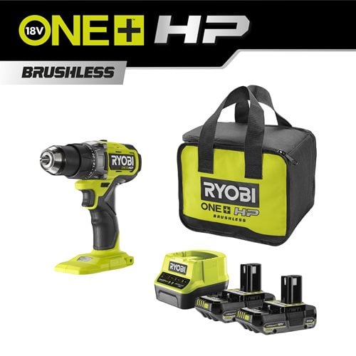 18V HP Performance Brushless Boormachine (inclusief 2x 2.0Ah accu en lader)