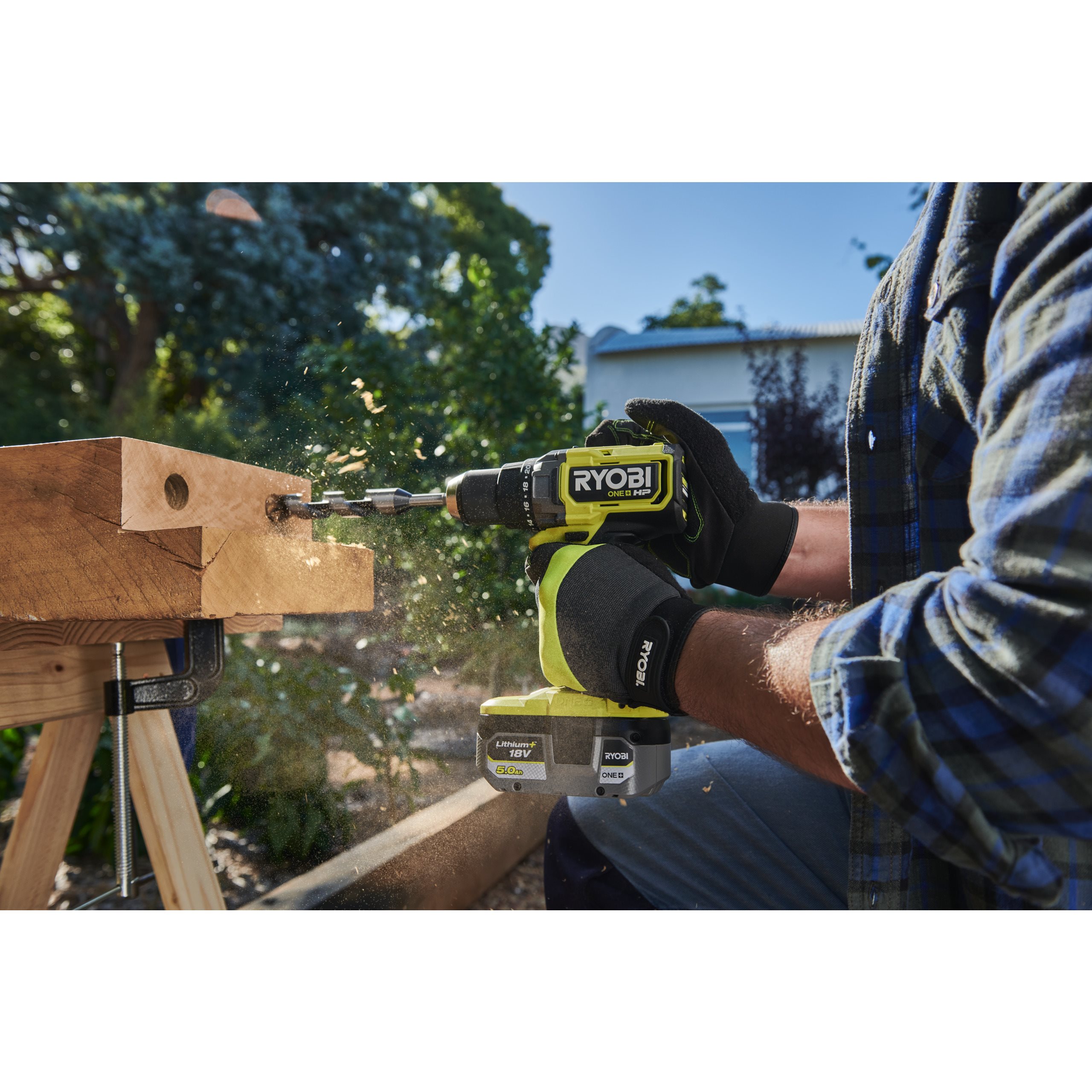 18V ONE+™ HP Brushless Drill Driver | RYOBI | RDD18X1-0