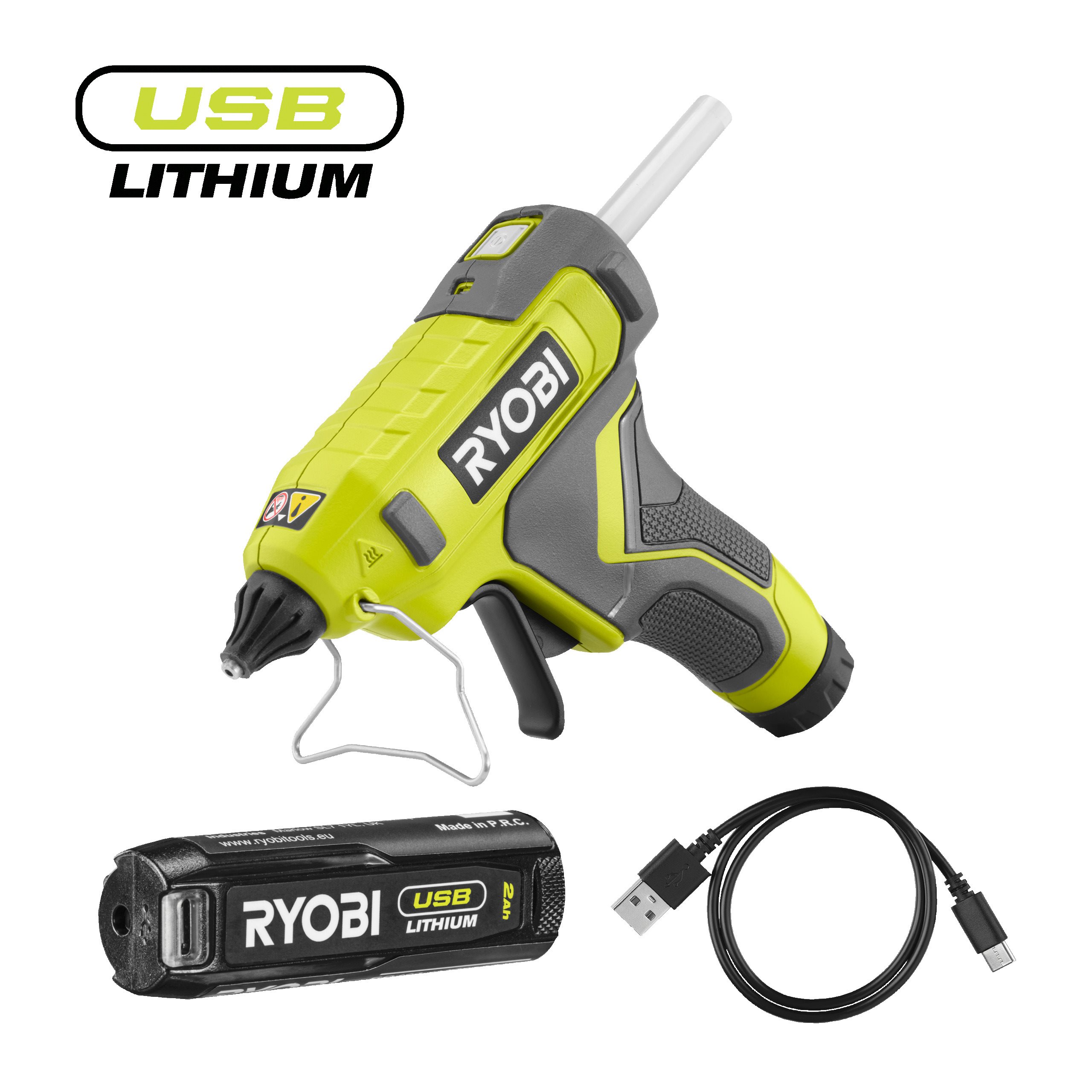 USB Lithium™ 4V Accu Lijmpistool (incl. 2,0 Ah accu & oplaadkabel)_hero_0
