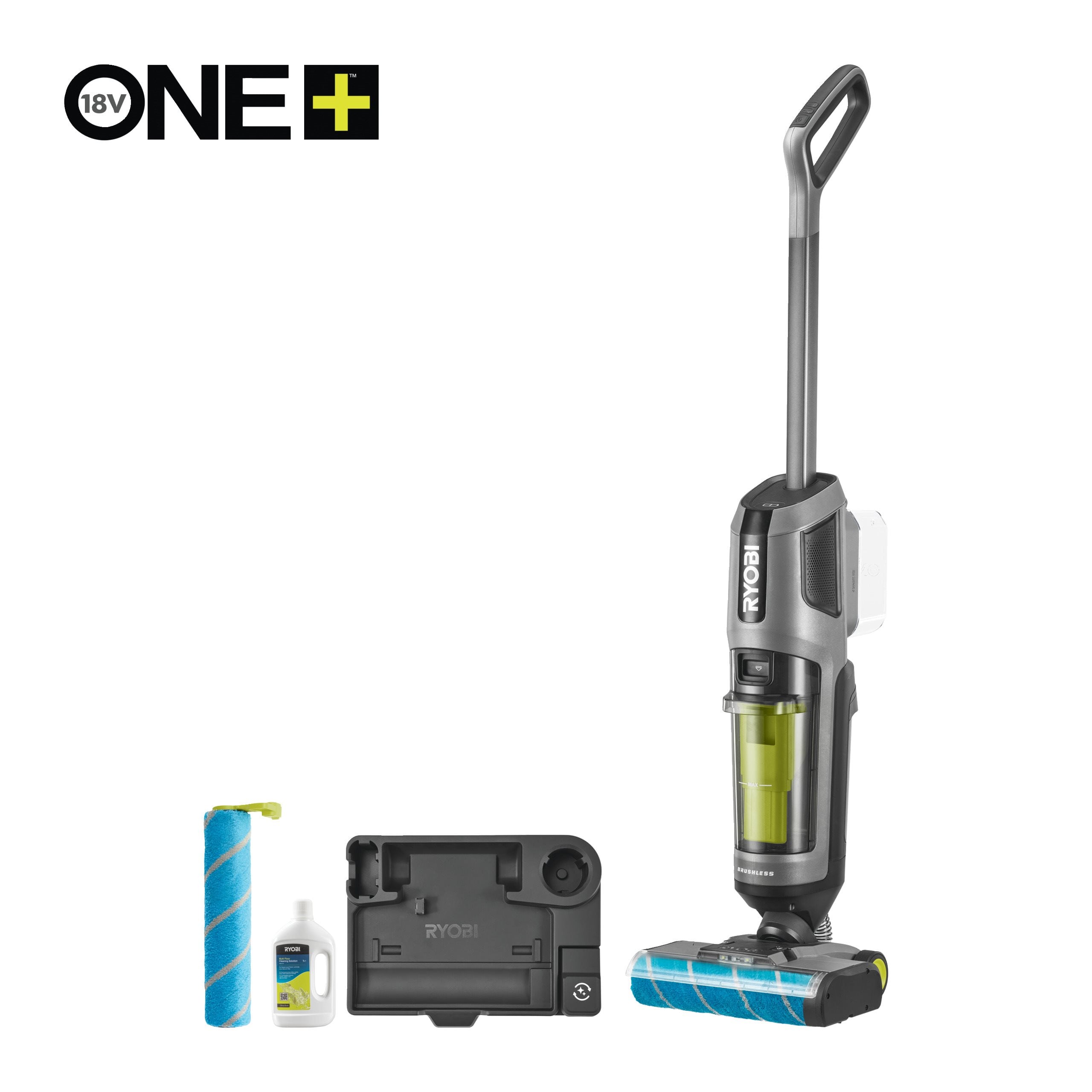 Aspirapolvere Lavapavimenti 3in1 Brushless 18V ONE+ | RYOBI | RHFC18BL-0 Aspirapolvere Lavapavimenti 3in1 Brushless 18V ONE+ | RYOBI | RHFC18BL-0