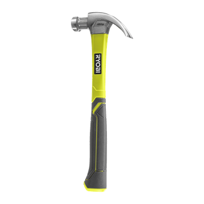 450g Fibreglass Curved Claw Hammer