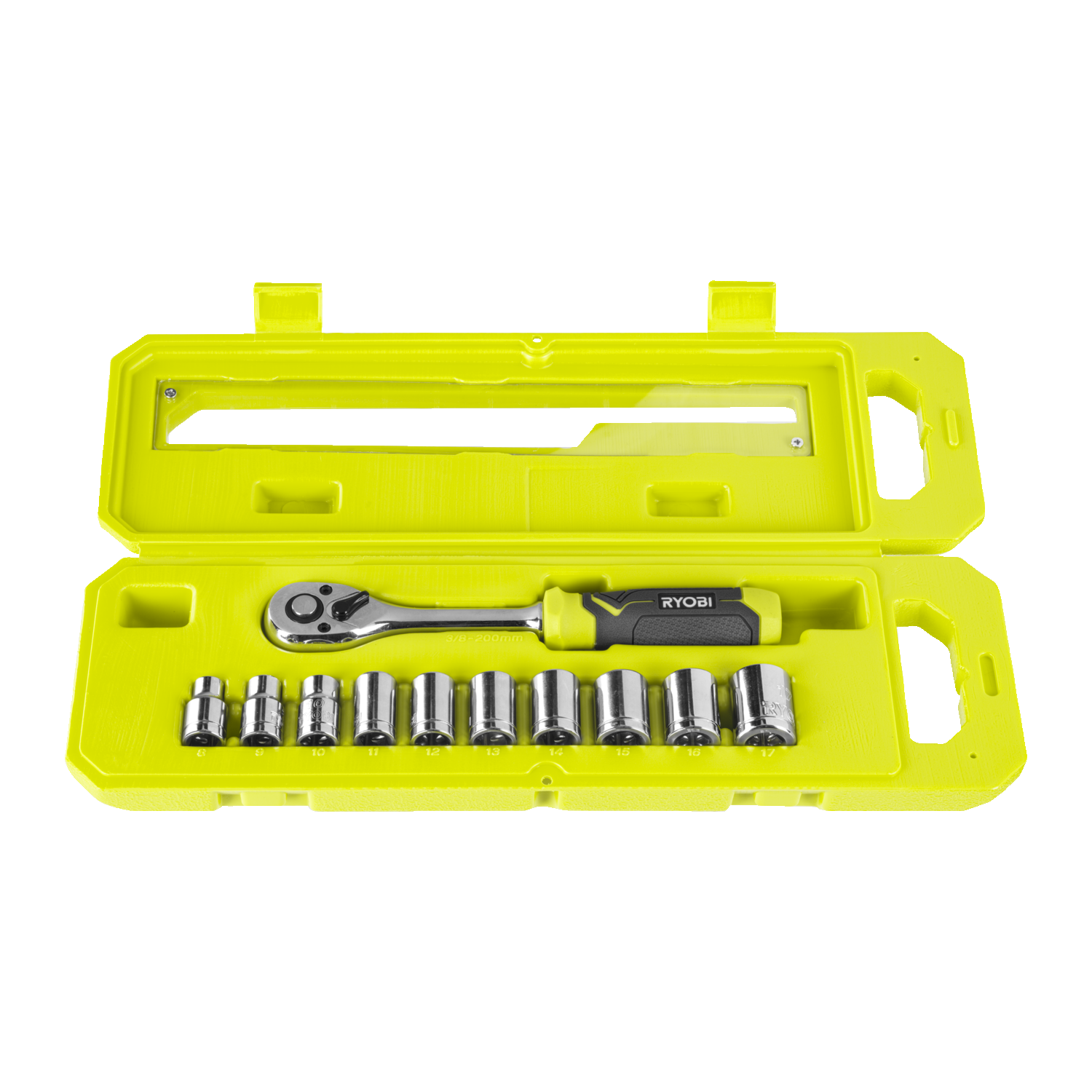 3 8 Drive Ratchet and Sockets Set 11 Pieces