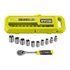 RYOBI Steckschlüssel-Set mit 3/8" Ratsche, 11-tlg._hero_1