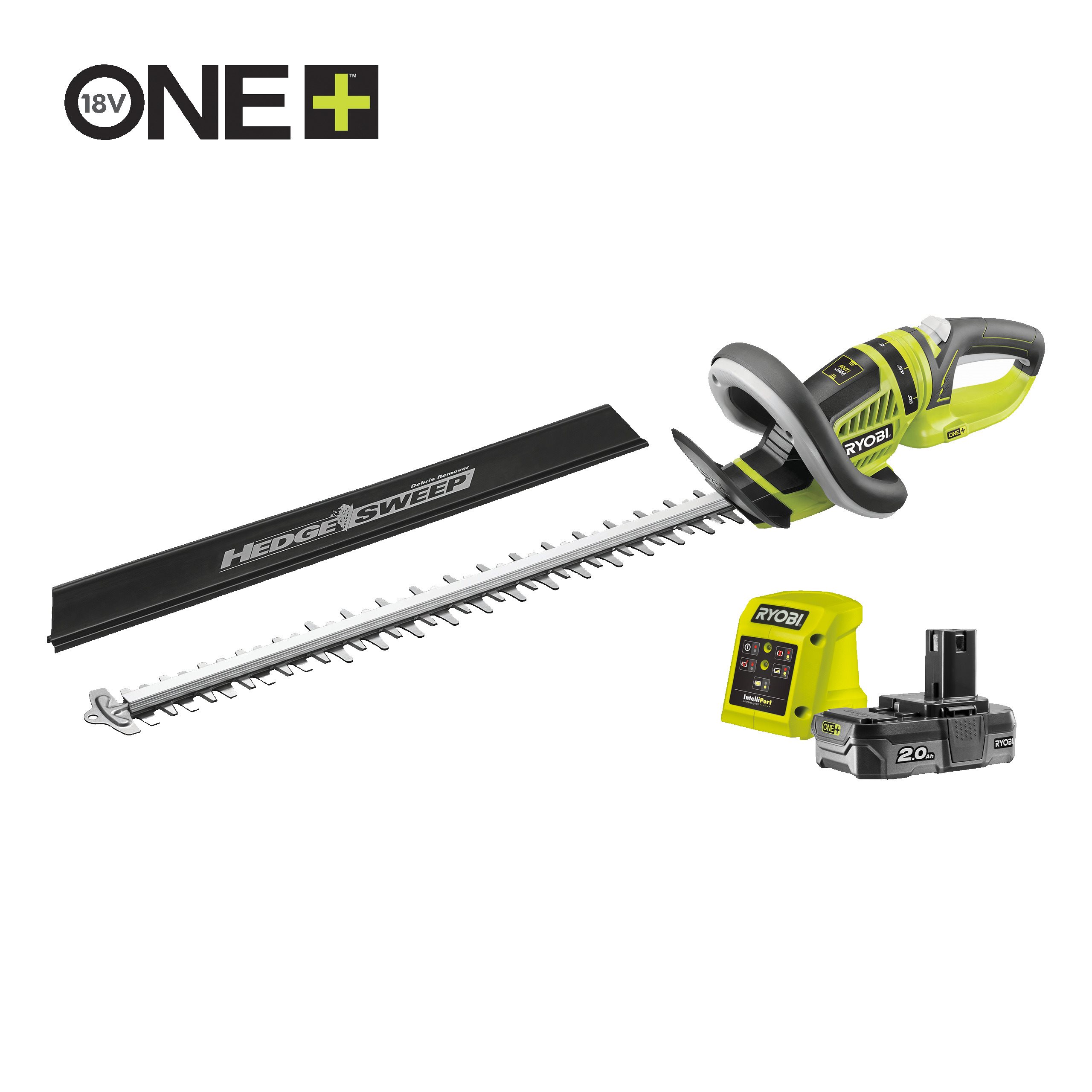 Cordless Hedge Trimmer Kit 18v One 50cm Ryobi Cordless Hedge Trimmer Kit 18v One 50cm Ryobi