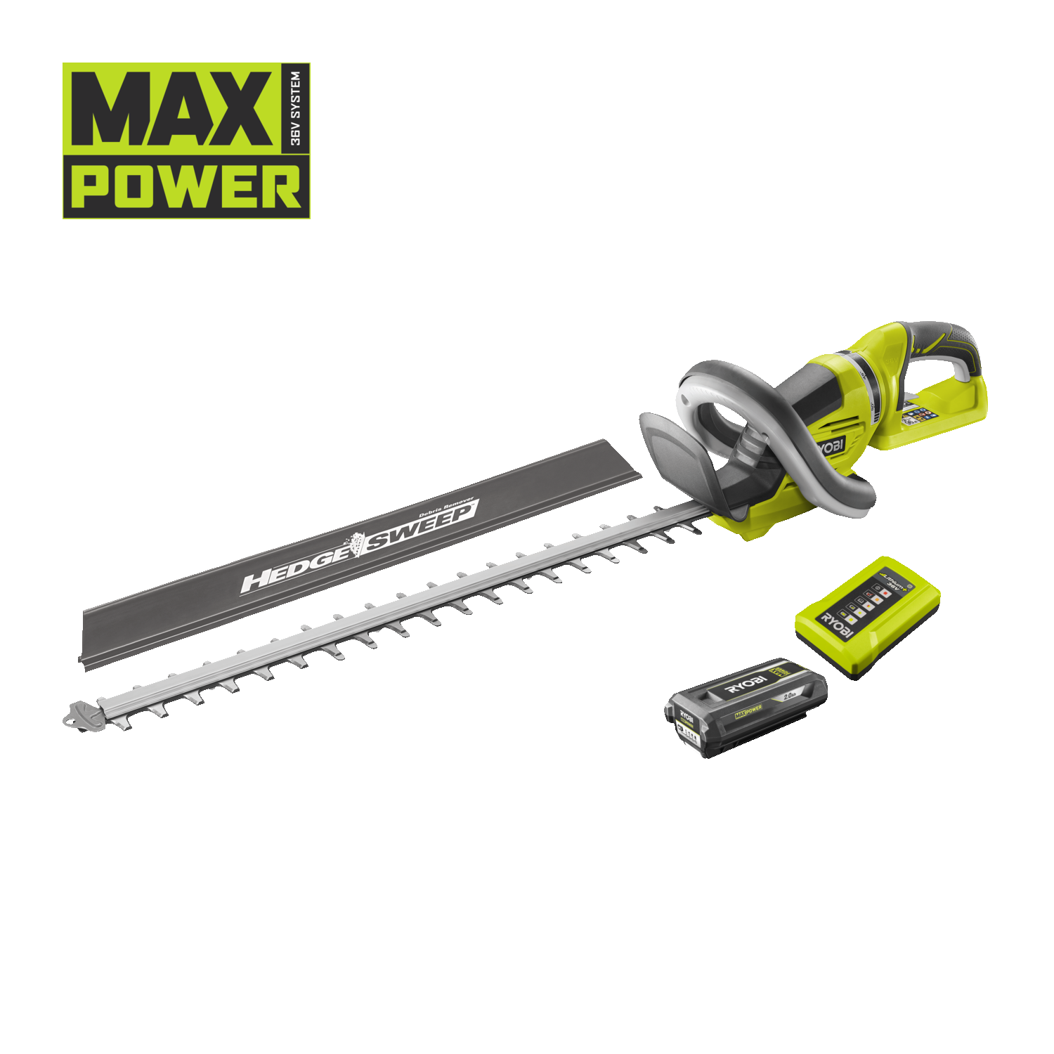 Ryobi 600w hedge deals trimmer