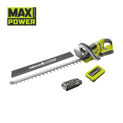 MAX POWER bezvadu 60 cm dzīvžoga trimmeris (1 x 2,0 Ah)