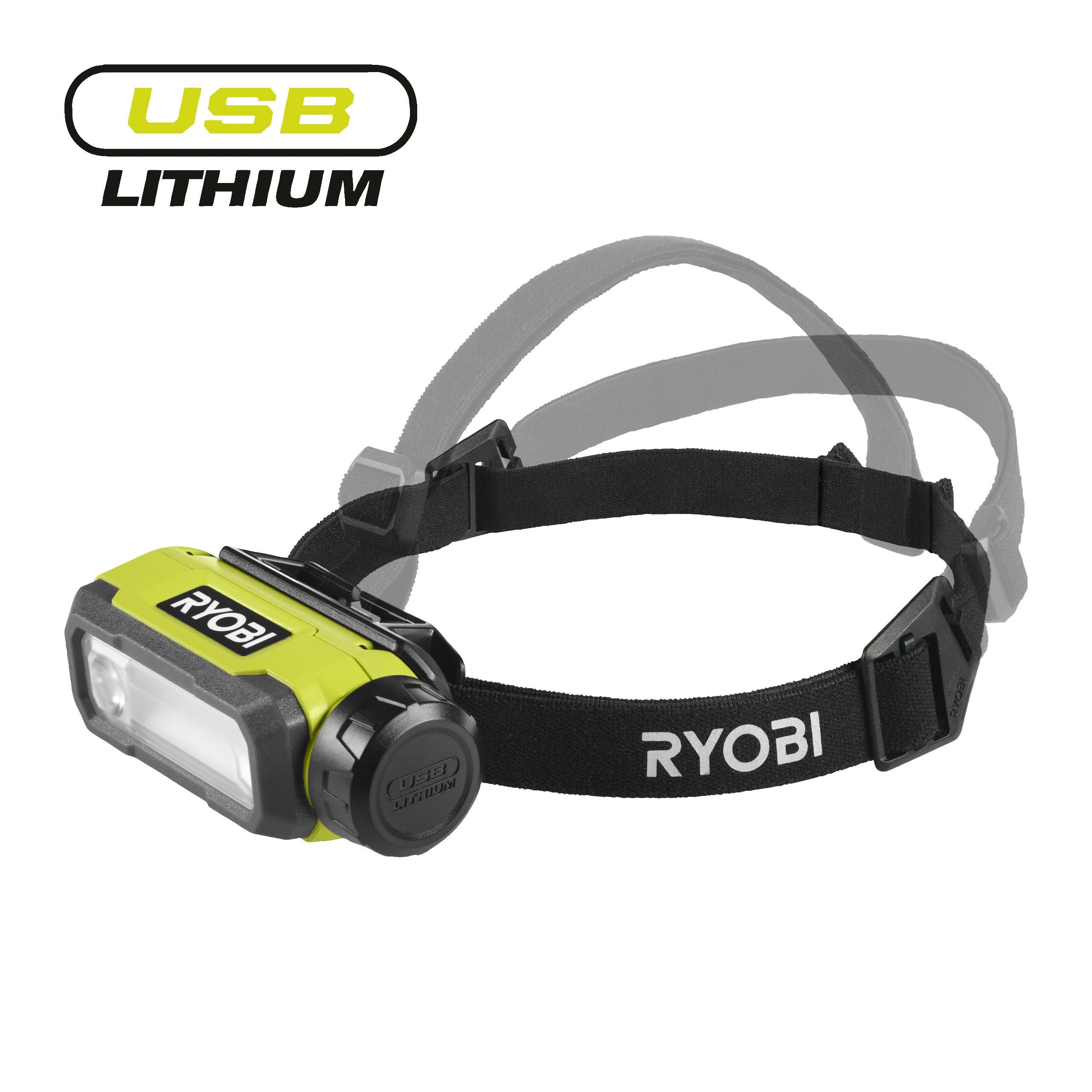 Ryobi Latarka czołowa USB Lithium™ RHT4-0