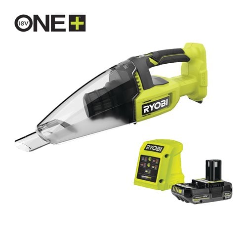 Cordless Handheld Vacuum Cleaner Starter Kit RYOBI 18V ONE+