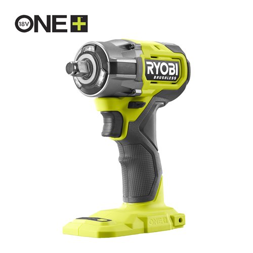 RYOBI 18 V ONE+ Brushless Akku-Schlagschrauber, RIW18CBL-0, max. Drehmoment 450 Nm ohne Akku und Ladegerät_hero