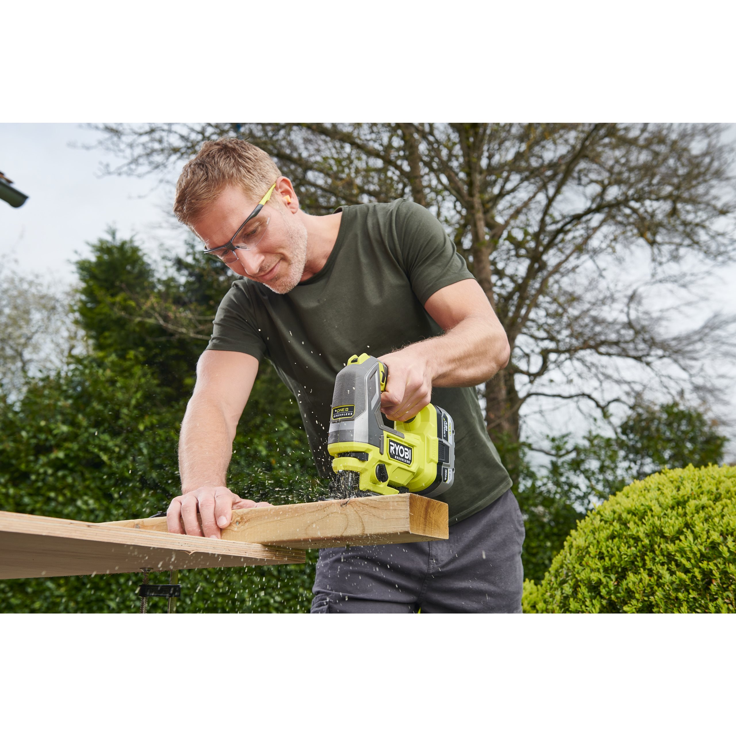 18V ONE+ Børsteløs Stikksag | Ryobi