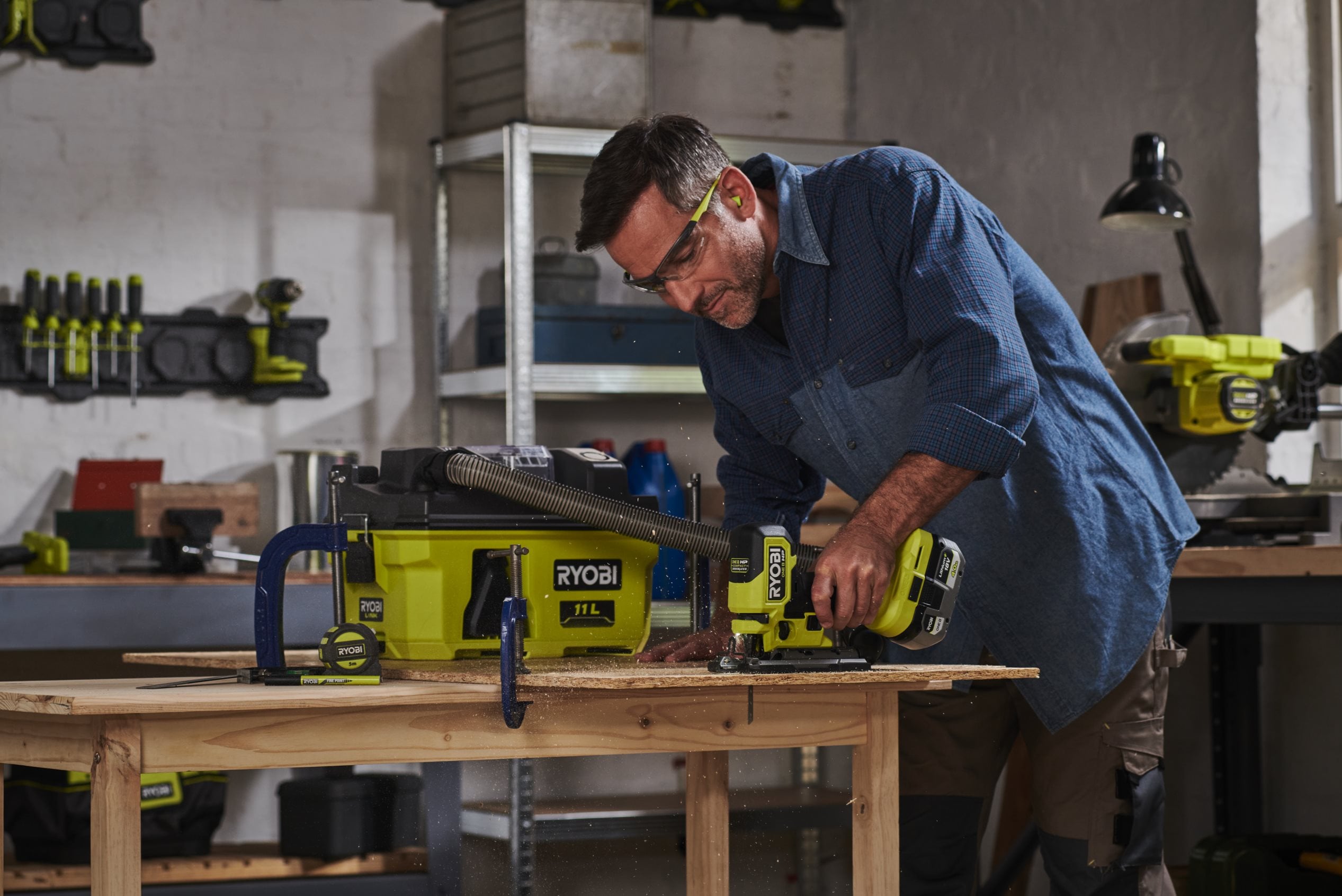 Ryobi Command Force 18V ONE+™ HP Cordless Brushless Body Grip Jigsaw (Bare Tool) | Ryobi