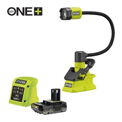 18V ONE+™ Cordless LED Clamp Spotlight Starter Kit (1 X 2.0 Ah)_hero