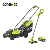 ONE+™ 18V Accu 33 cm Grasmaaier & 25 cm Grastrimmer kit (incl. 1x 4,0 Ah accu & lader)