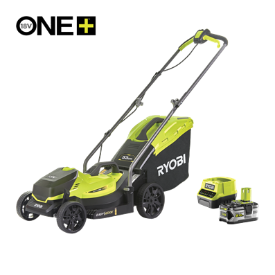 Tondeuse poussée 18V ONE+™ - 33 cm (1 x 5,0 Ah)