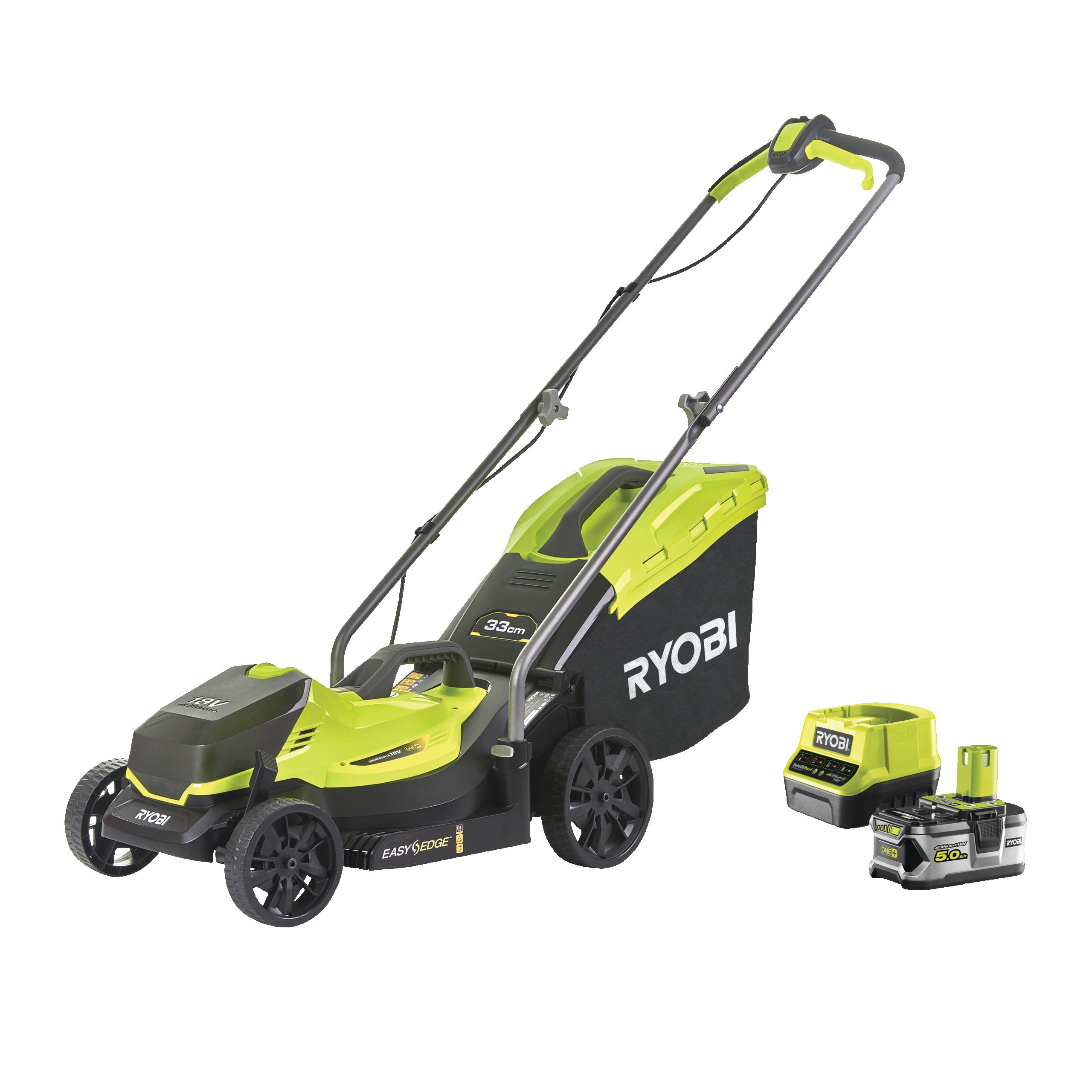 Tondeuse poussée 18V ONE+™ 33 cm 1 x 5 0 Ah