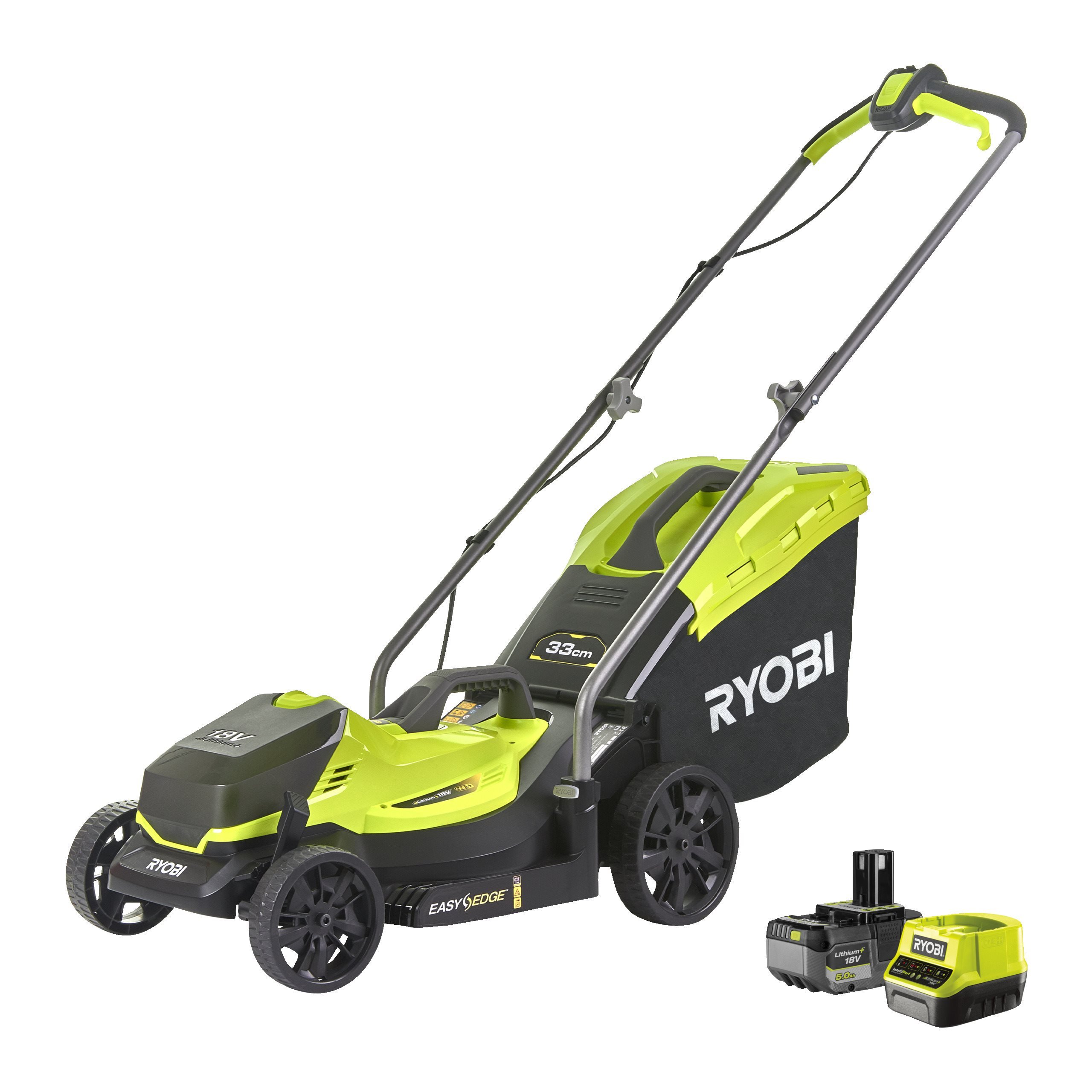 Small ryobi lawn mower sale