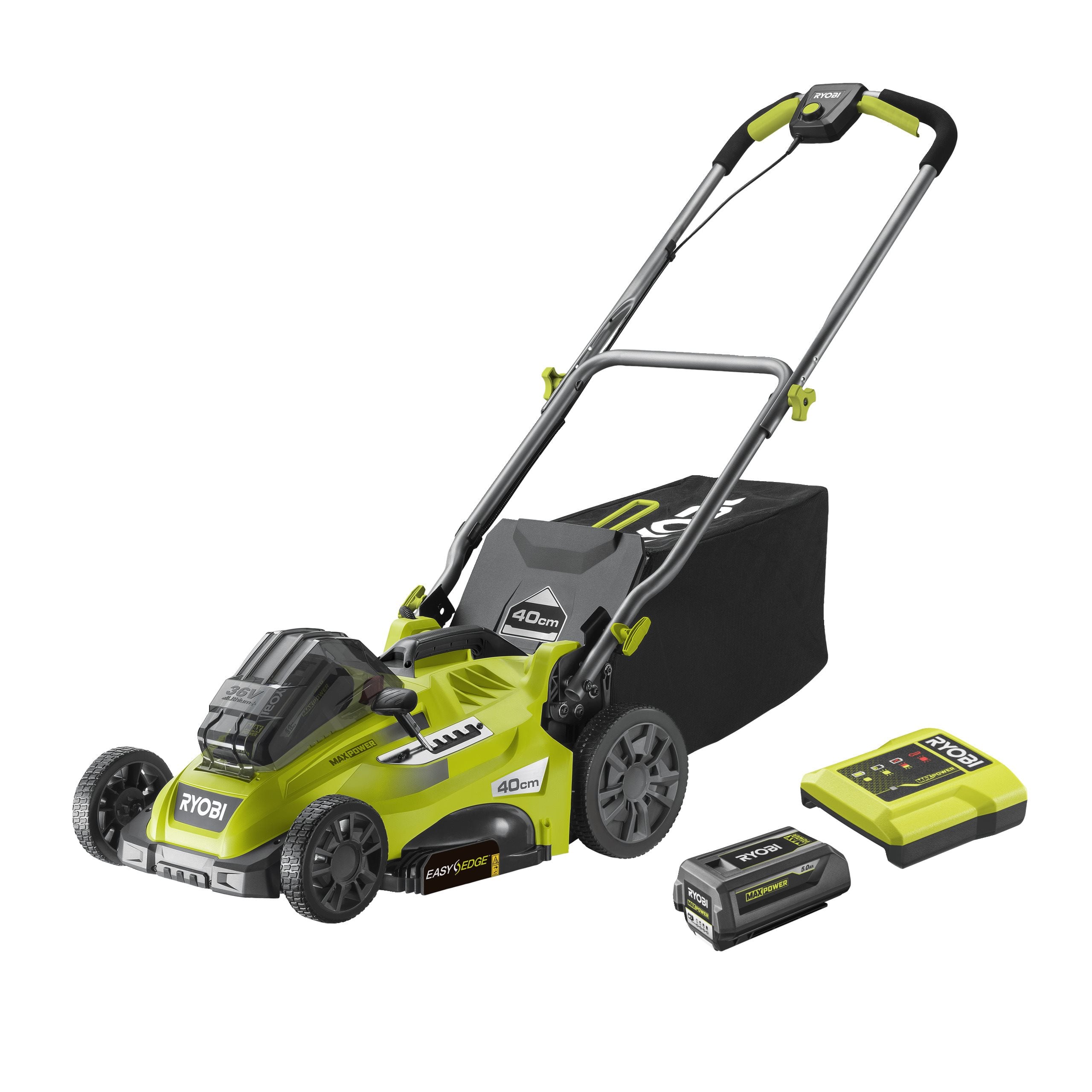 Kosiarka 40cm bezprzewodowa 36V MAX POWER w zestawie z akumulatorem 5.0Ah