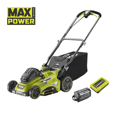 36V Akumulátorová travní sekačka s Power Assist, šířka záběru 40cm (1x 6.0Ah)