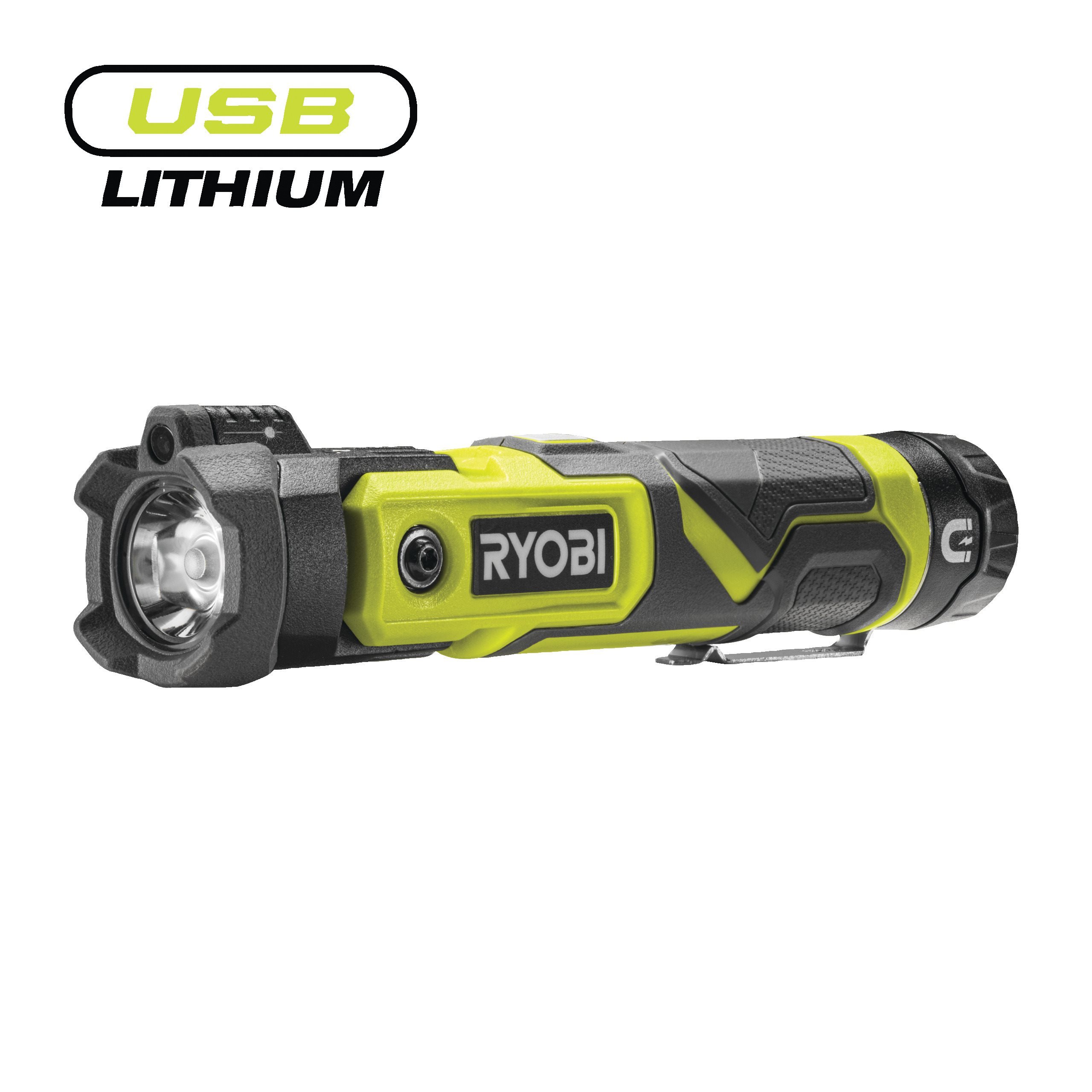 Ryobi Latarka z obrotową głowicą 4V USB Lithium RLP4-0