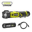 Latarka z obrotową głowicą 4V USB Lithium z akumulatorem 2.0Ah i kablem do ładowania_hero_0