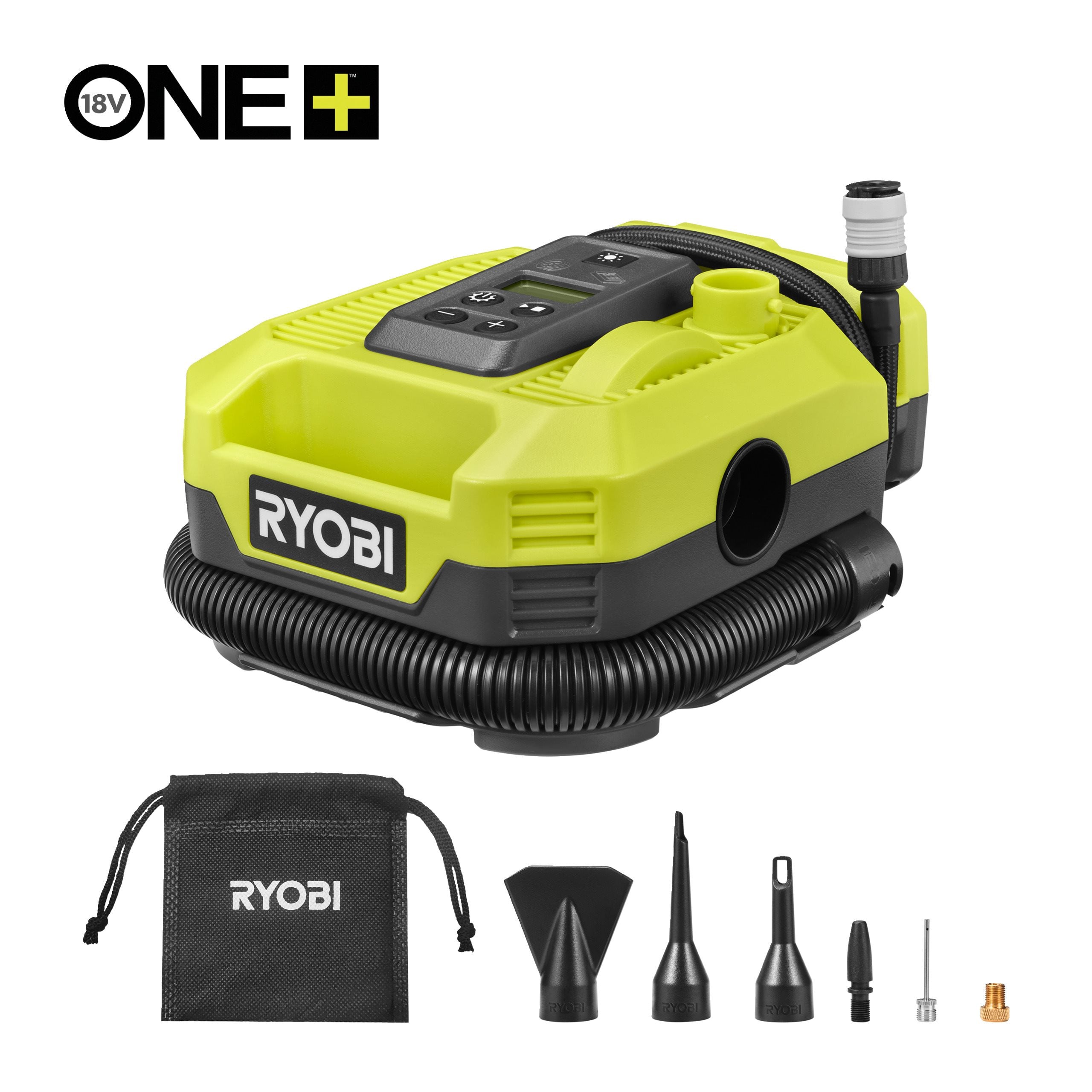 Ryobi - 18V ONE+™ Cordless High Volume Inflator (Bare tool) | RYOBI ...