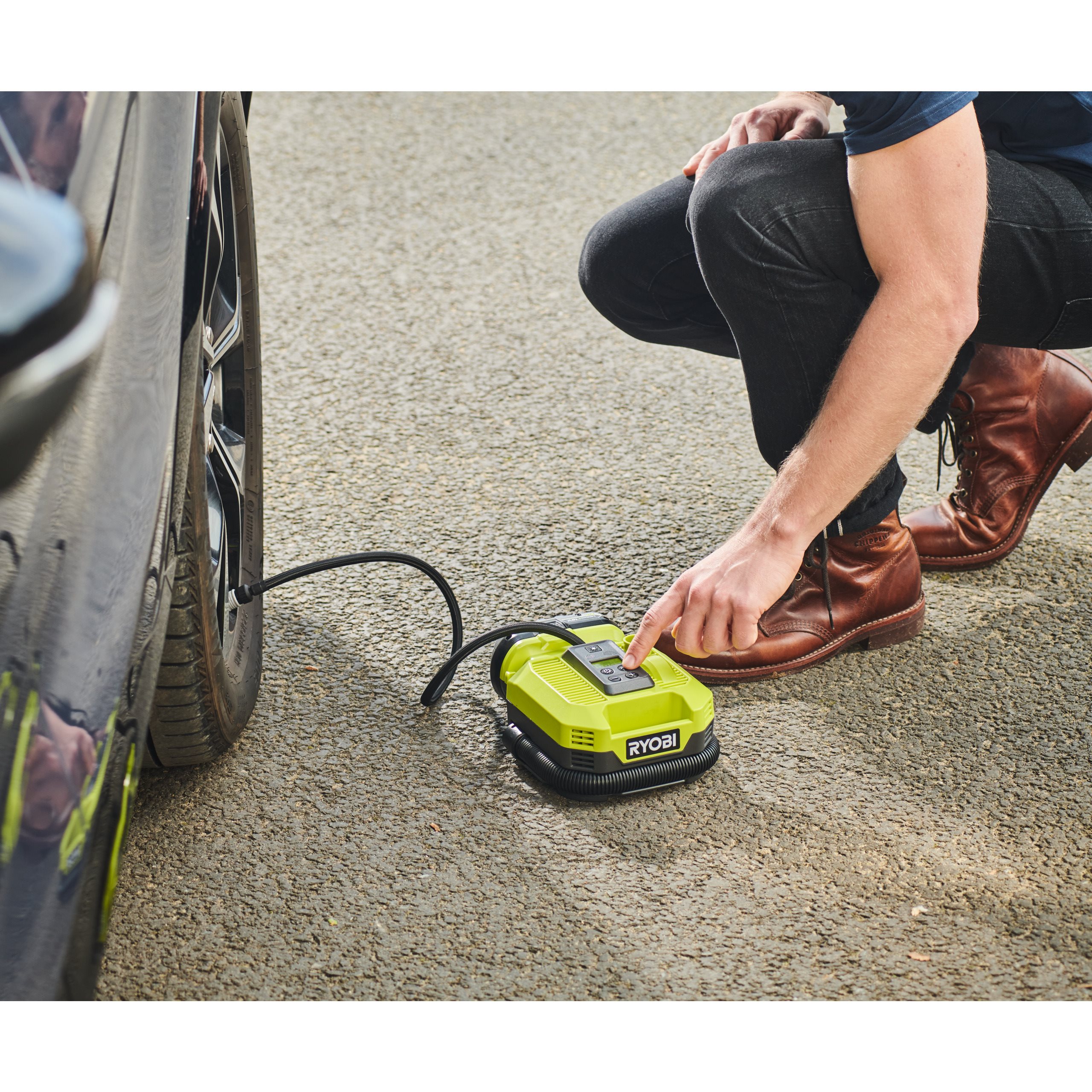 Multi Inflator Starter Kit | RYOBI | RMI18-1C20GL