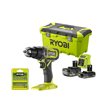 Taladro percutor 50Nm 18V ONE+™ (1x 5.0Ah y 1x 2.0Ah) + Caja de heramientas + estuche de 17 piezas para atornillar_hero_3