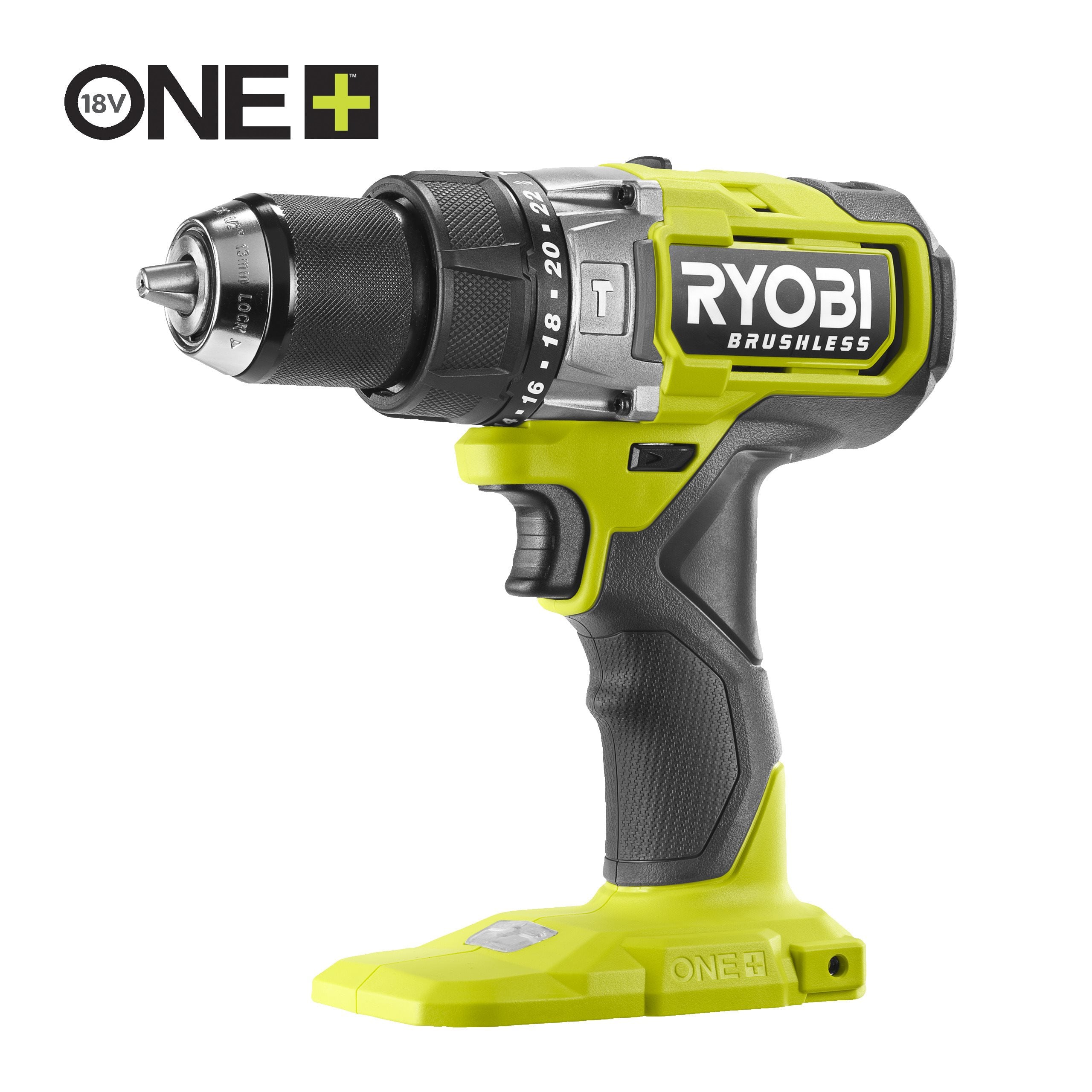 Perceuse à Percussion Ryobi RPD18BL2-0 – 18V Brushless 95 Nm, 24 Positions - vue 4