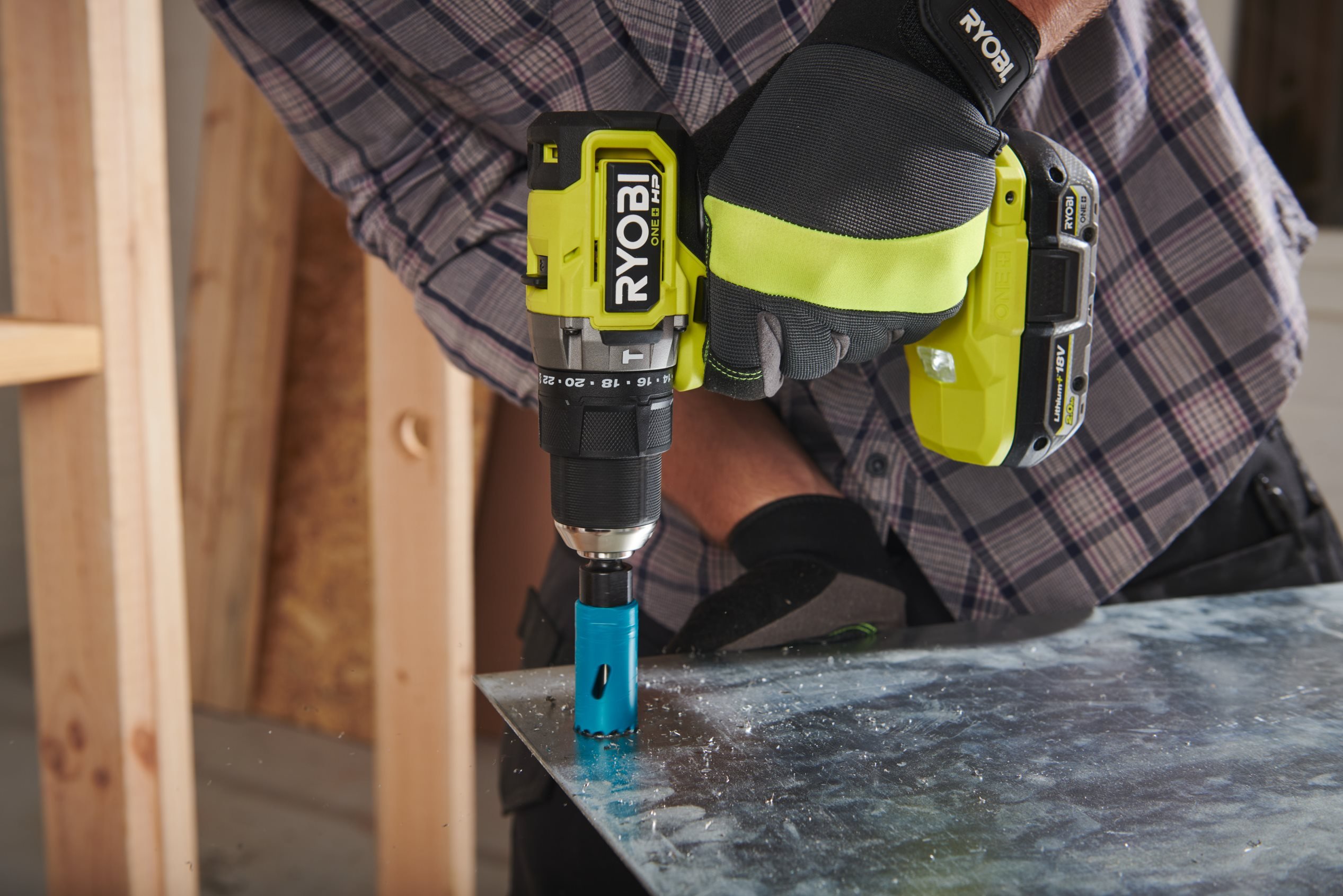 18V ONE+™ HP Compact Cordless Brushless Combi Drill (Bare tool