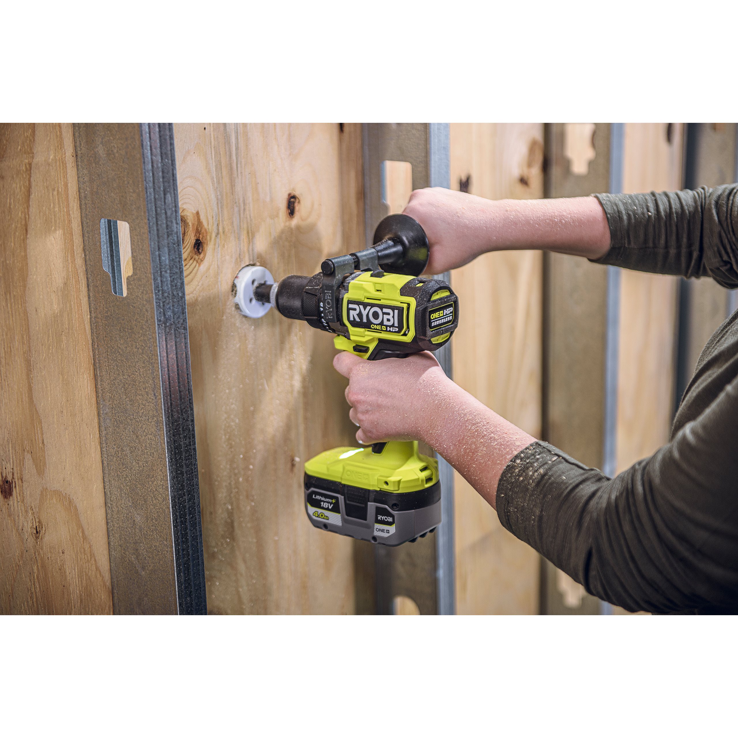 Cordless Combi Drill Powerful Brushless Combi Drill RYOBI 18V ONE RPD18X 0