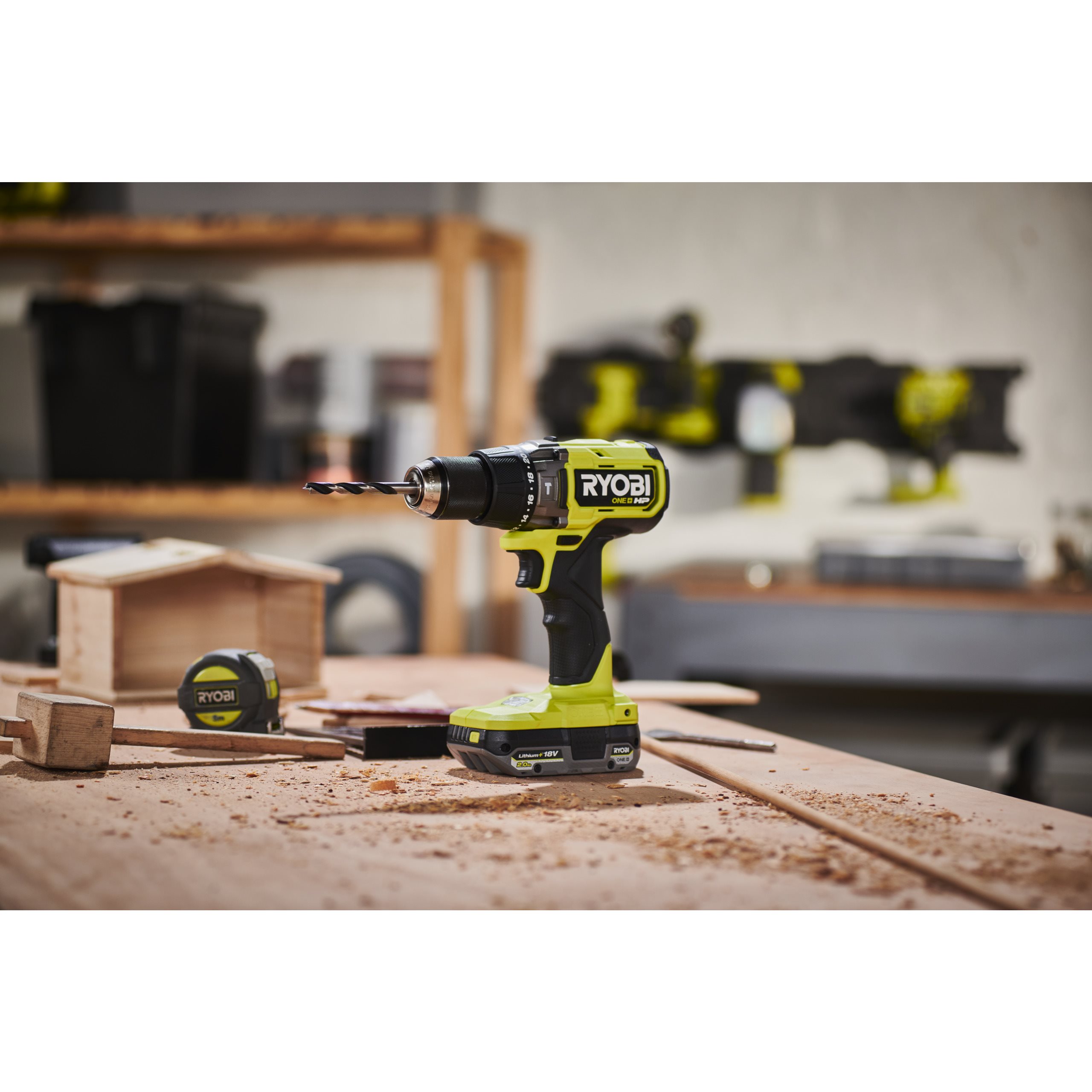 Pack perceuse-visseuse et meuleuse RYOBI 18 V 4 Ah/2 Ah | RYOBI