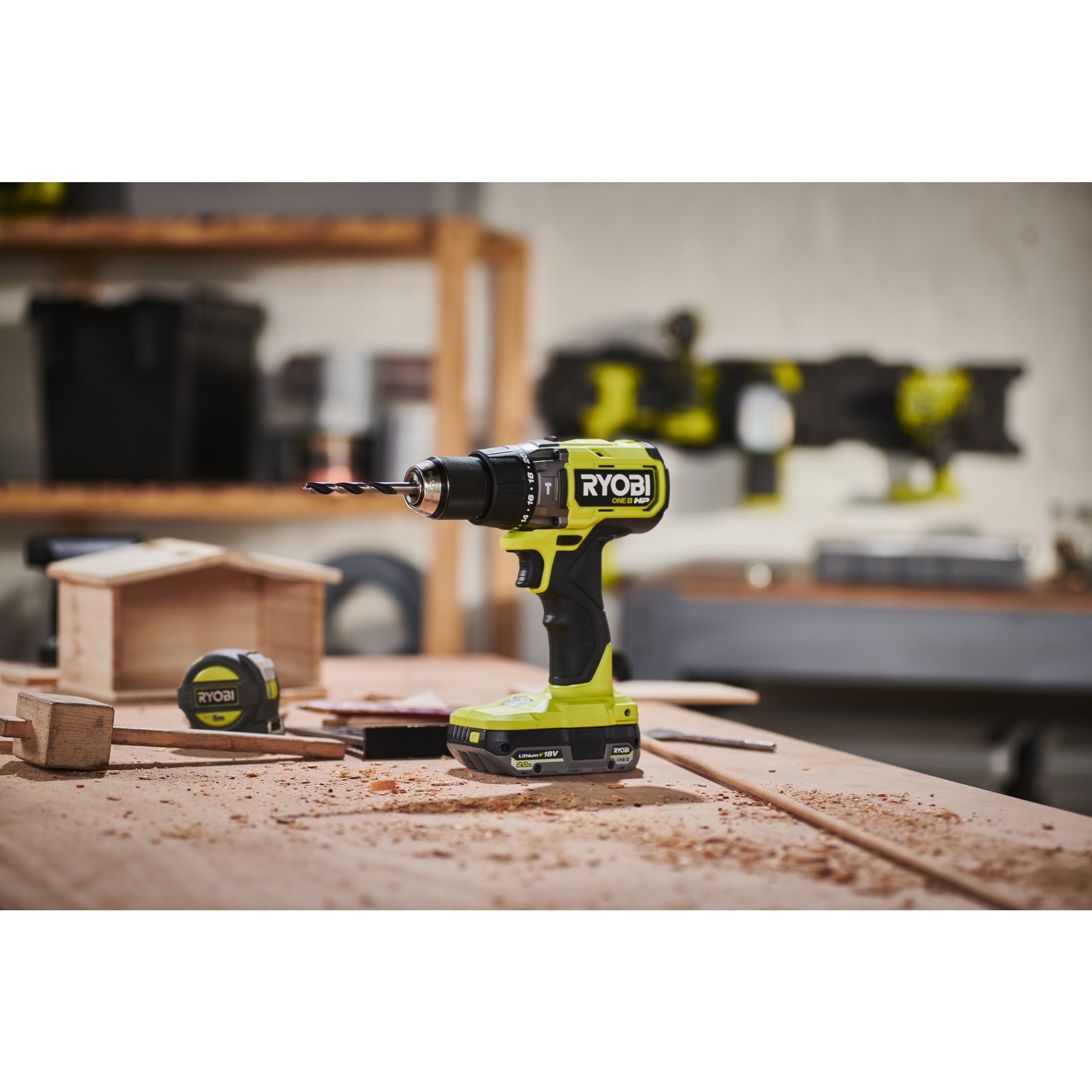 Pack perceuse-visseuse et meuleuse RYOBI 18 V 4 Ah/2 Ah | RYOBI Pack perceuse-visseuse et meuleuse RYOBI 18 V 4 Ah/2 Ah | RYOBI