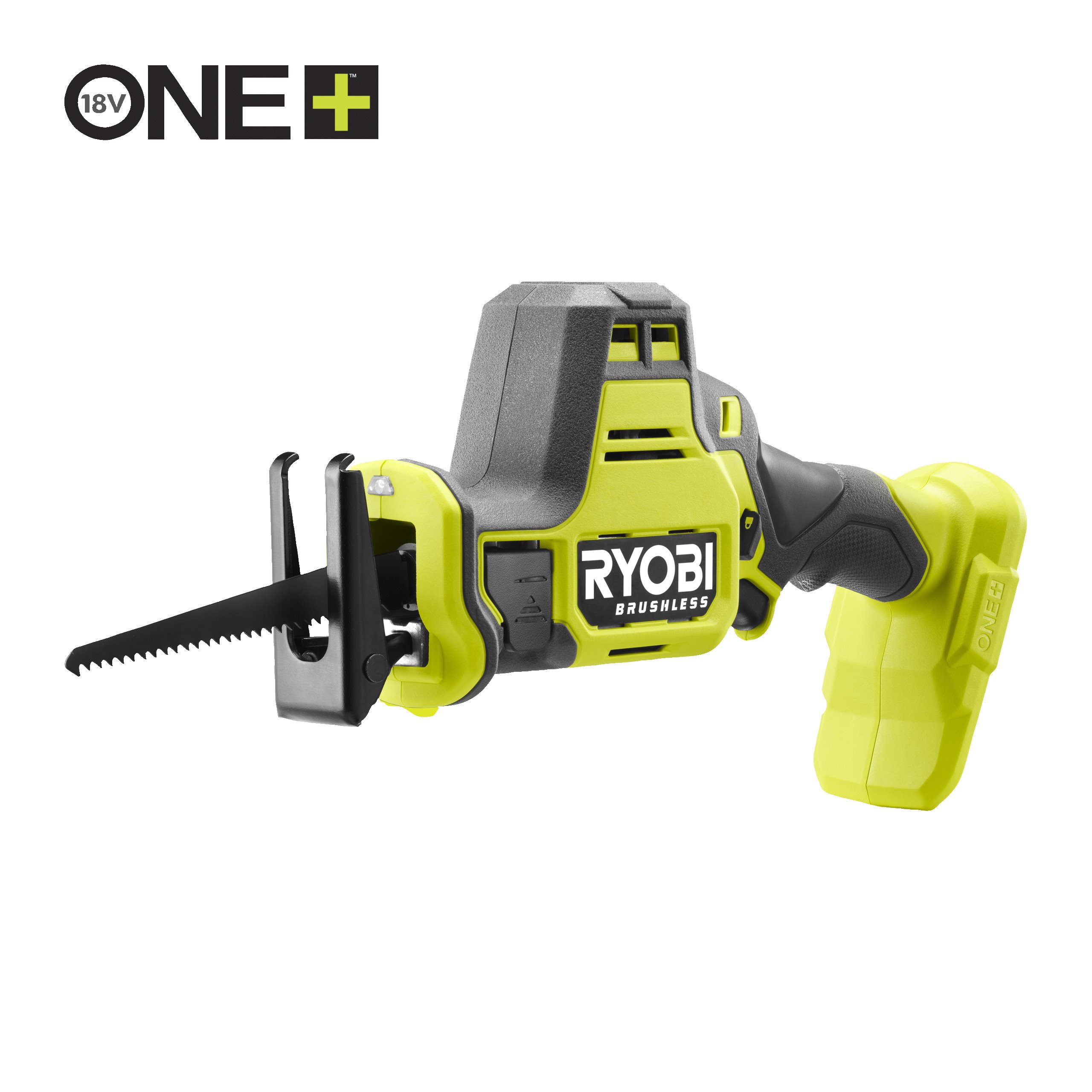 Ryobi Sierra de sable compacta sin escobillas 18V ONE+™ (Sin Batería) · RRS18CBL-0