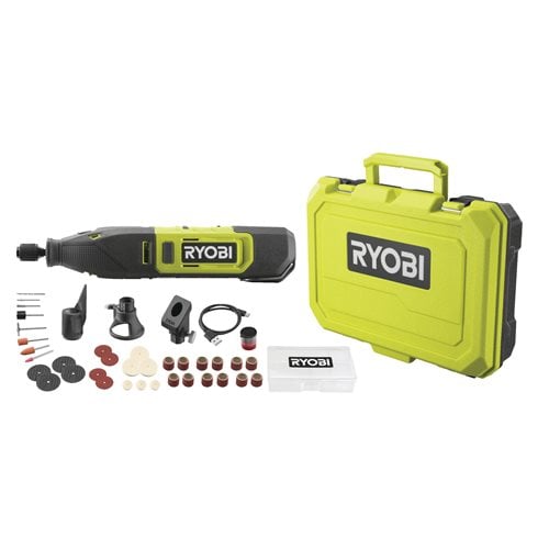 12V Rotary Tool, with 3 attachments and 35 accessories