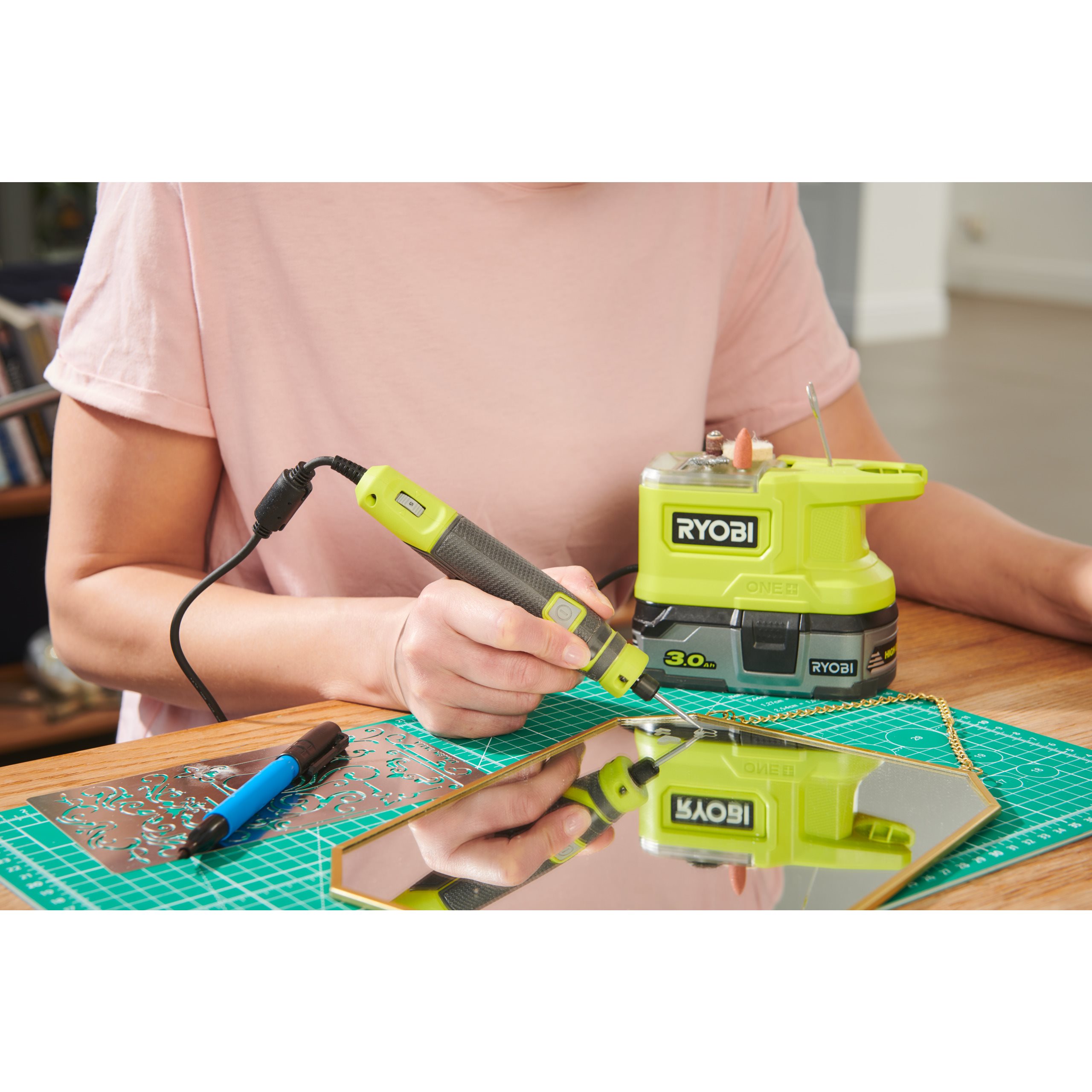 Kit de batterie Ryobi RC18120-240X RB1840X 18V 2x4,0 Ah chargeur de batterie