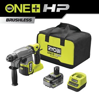RSDS18X-1C40S - ONE+™ 18V HP Brushless SDS+ Accu Boorhamer (incl. 1x 4,0 Ah accu & lader)