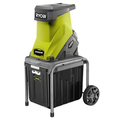 Rozdrabniacz, rębak do gałęzi 2500 W, średnica cięcia 45 mm