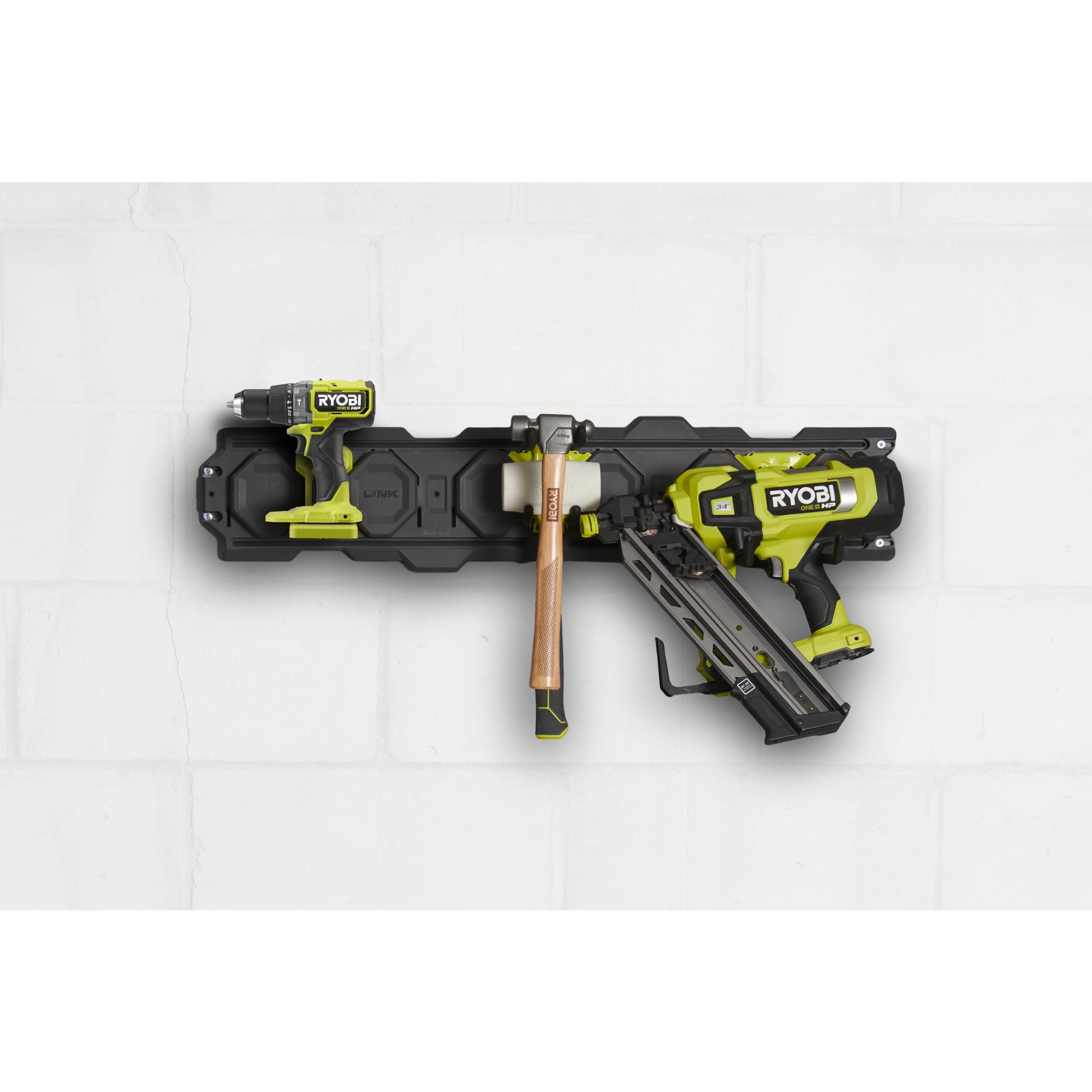 Kit de inicio para almacenamiento en pared de 4 piezas RYOBI®LINK