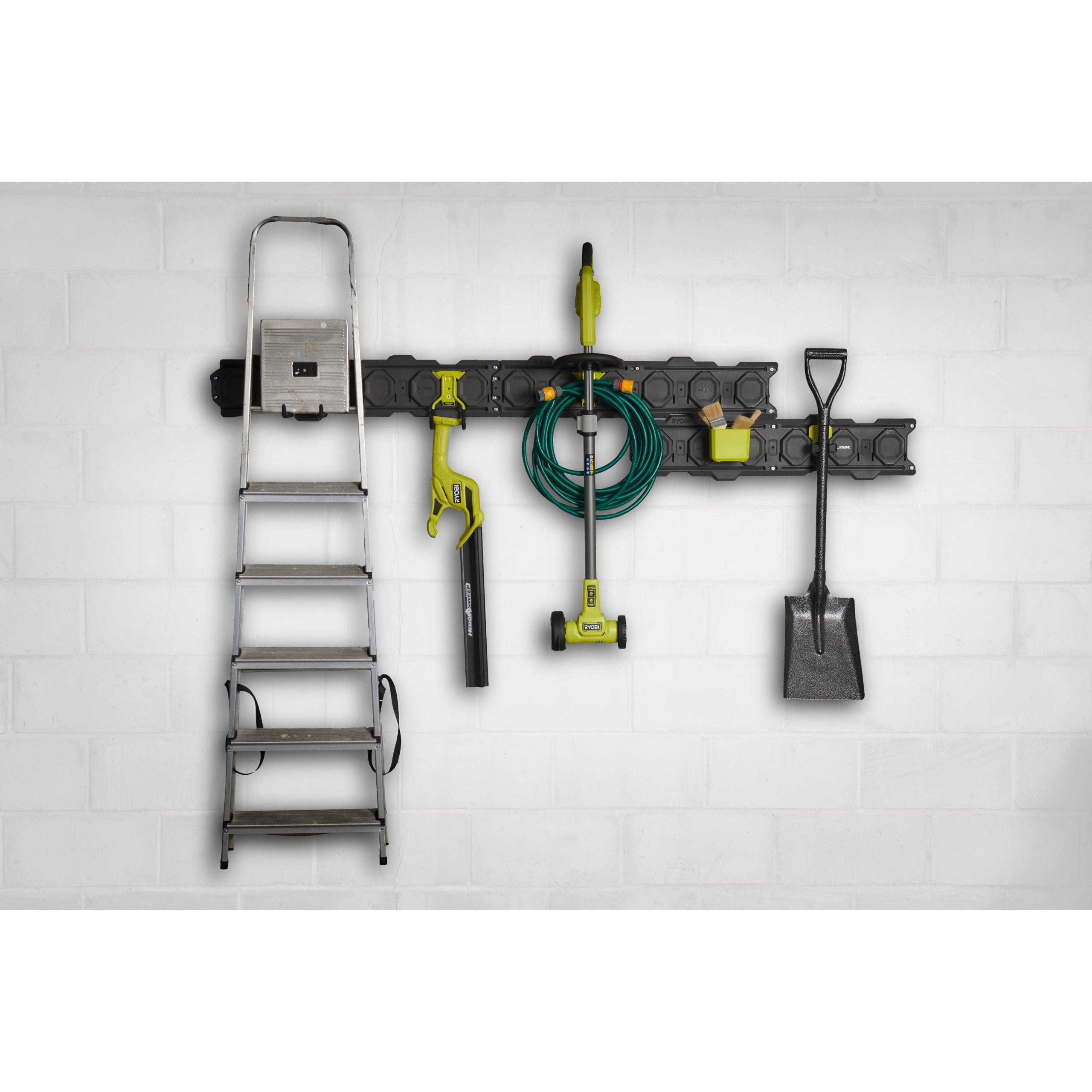 Kit de inicio para almacenamiento en pared de 8 piezas multiusos RYOBI®LINK