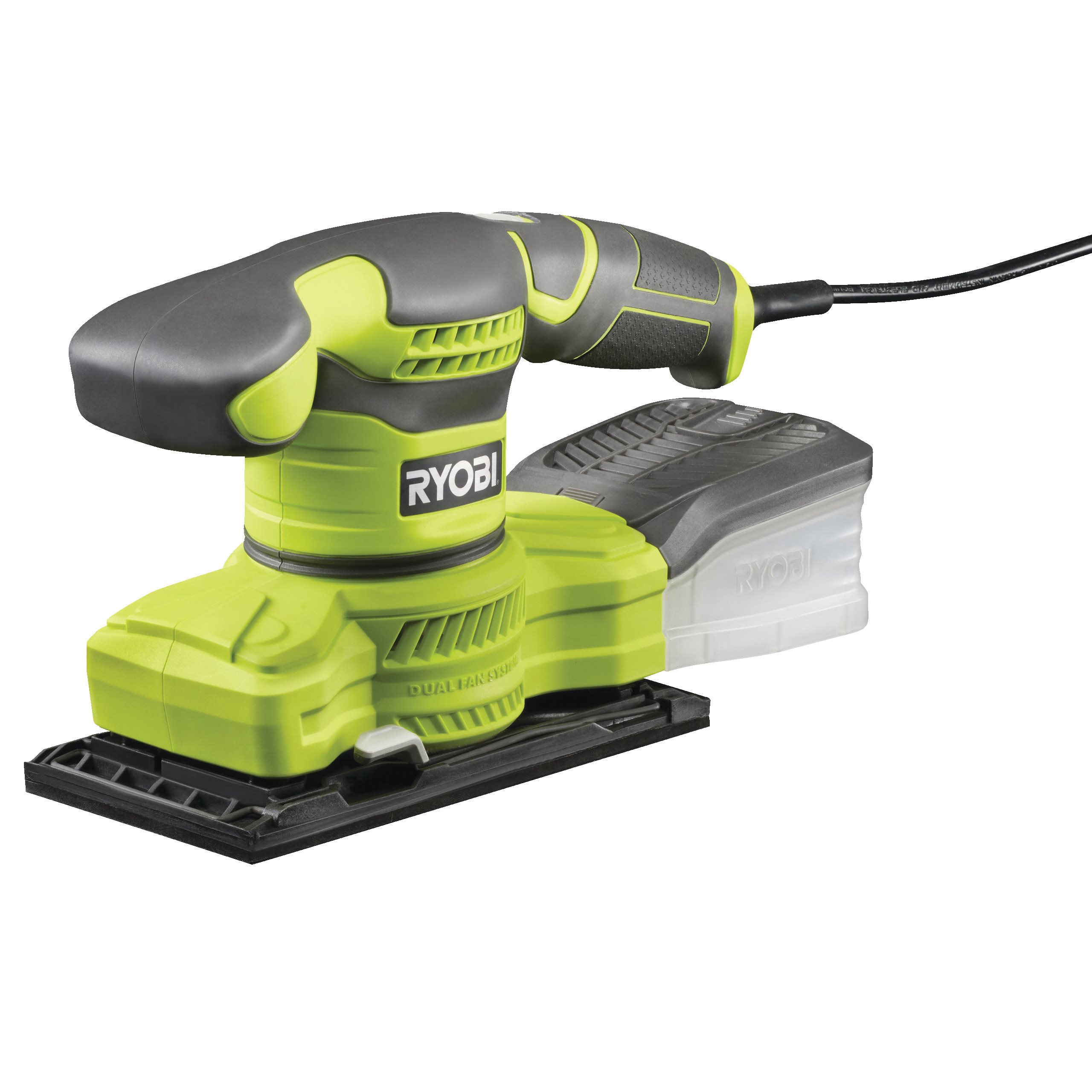Ponceuse Vibrante RYOBI RSS200-GA20 – 200W, 12 000 osc/min, 1/3 Feuille - vue 4