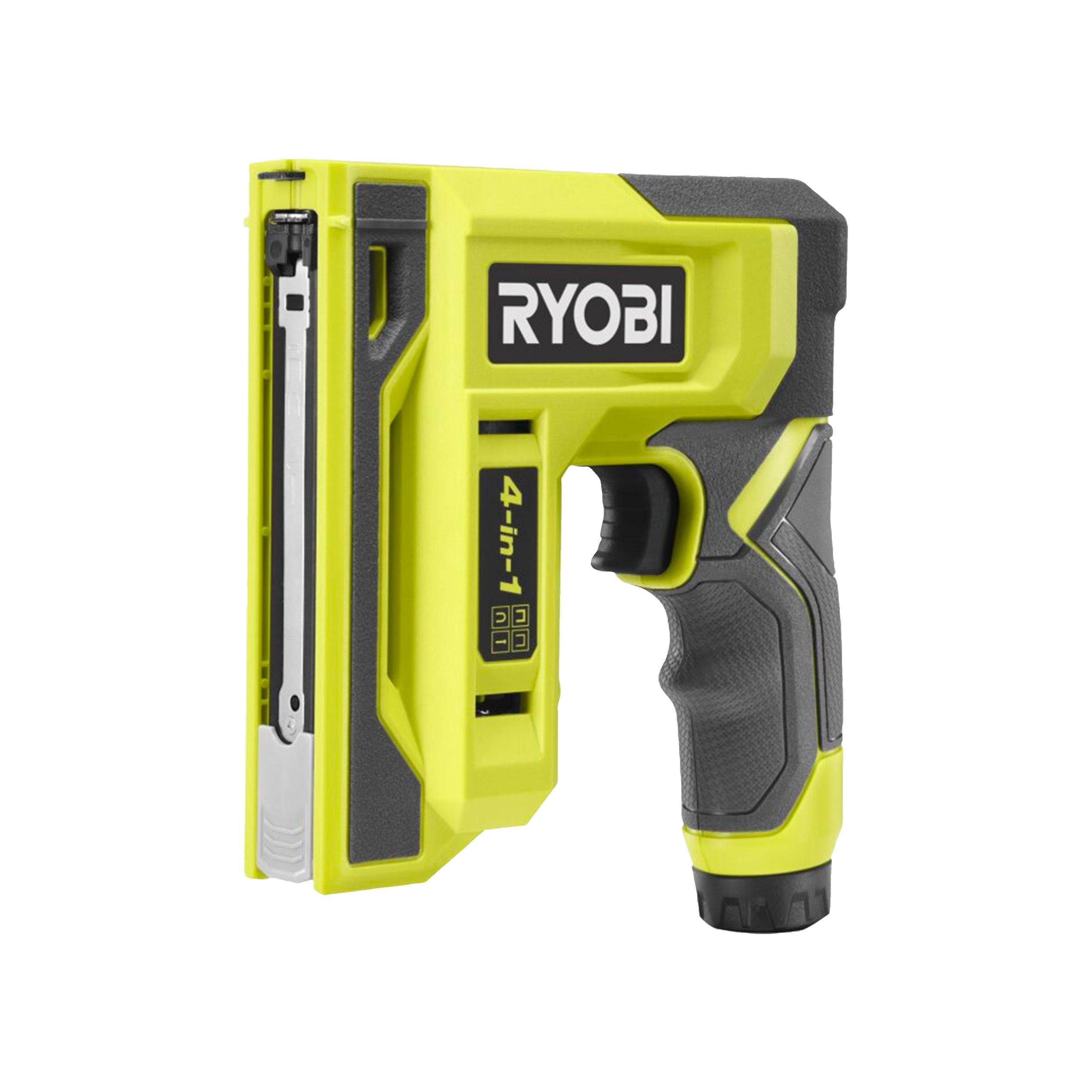 Agrafeuse cloueuse RYOBI 4V Agrafes de 6 à 14 mm Pointes 18G jusqu'à 15 mm Livrée avec 1100 agrafes T50 et 250 pointes 18G - vue 3