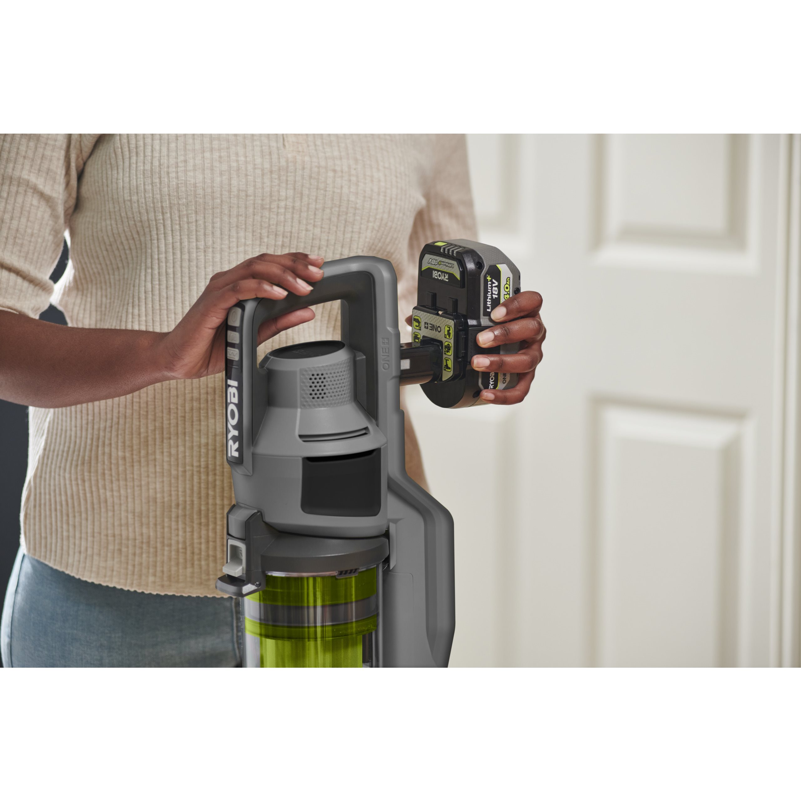 Ryobi RSVS18-0 18V Cordless Stick Vacuum (Body Only) | Dual Cyclonic | Self-Standing | Motorized Brush Bar - View #10