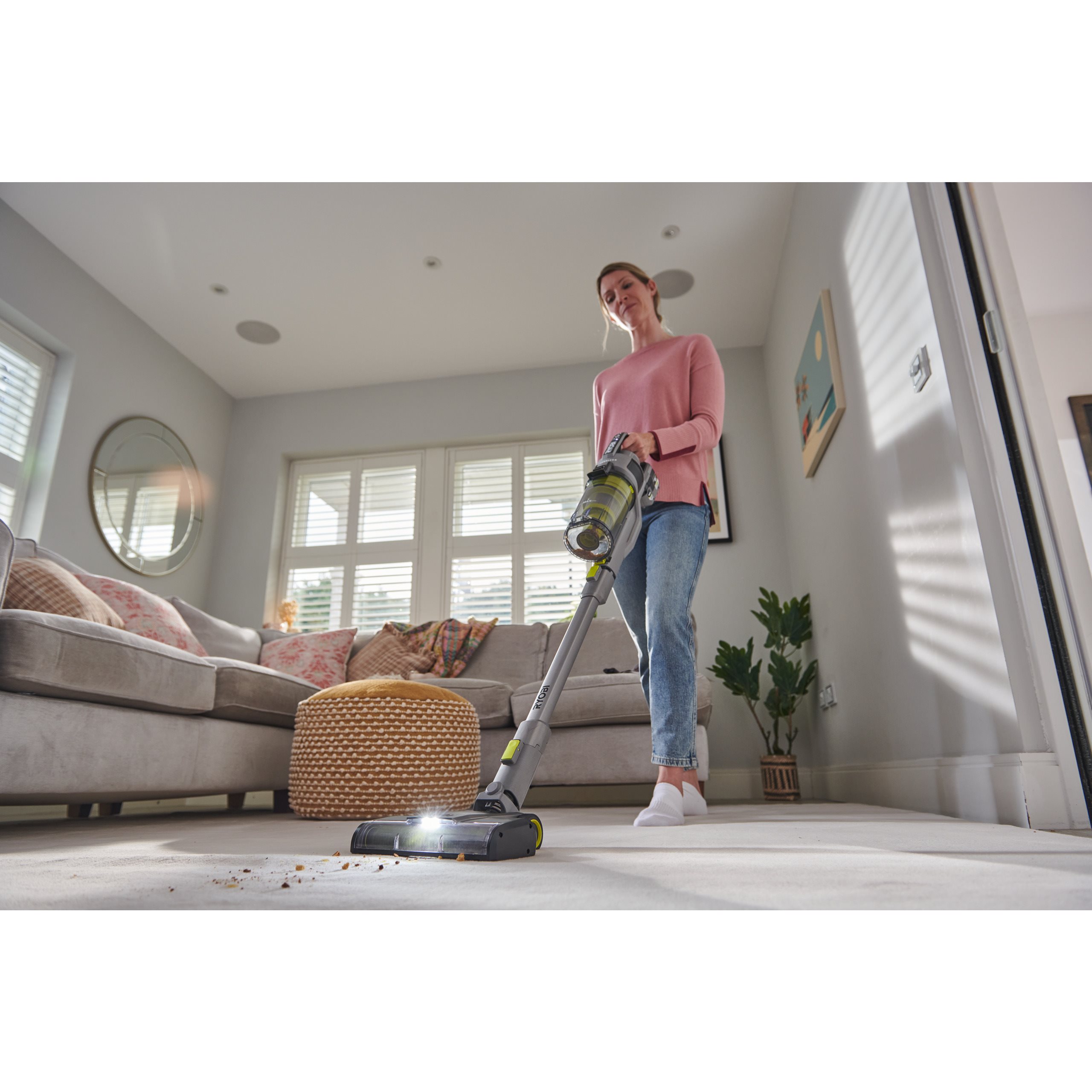 RYOBI スティッククリーナー 18V 4000mAh 18V ONE+™ Brushless Stick Vac (1x 4.0Ah) | RYOBI